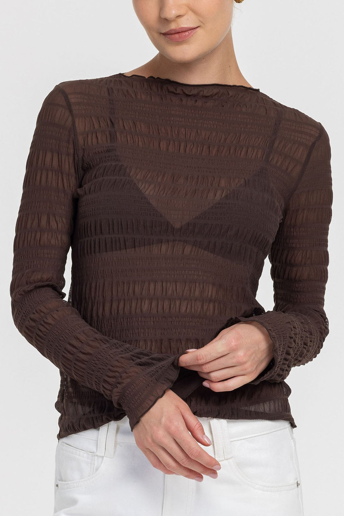 Gigi Top - Chocolate