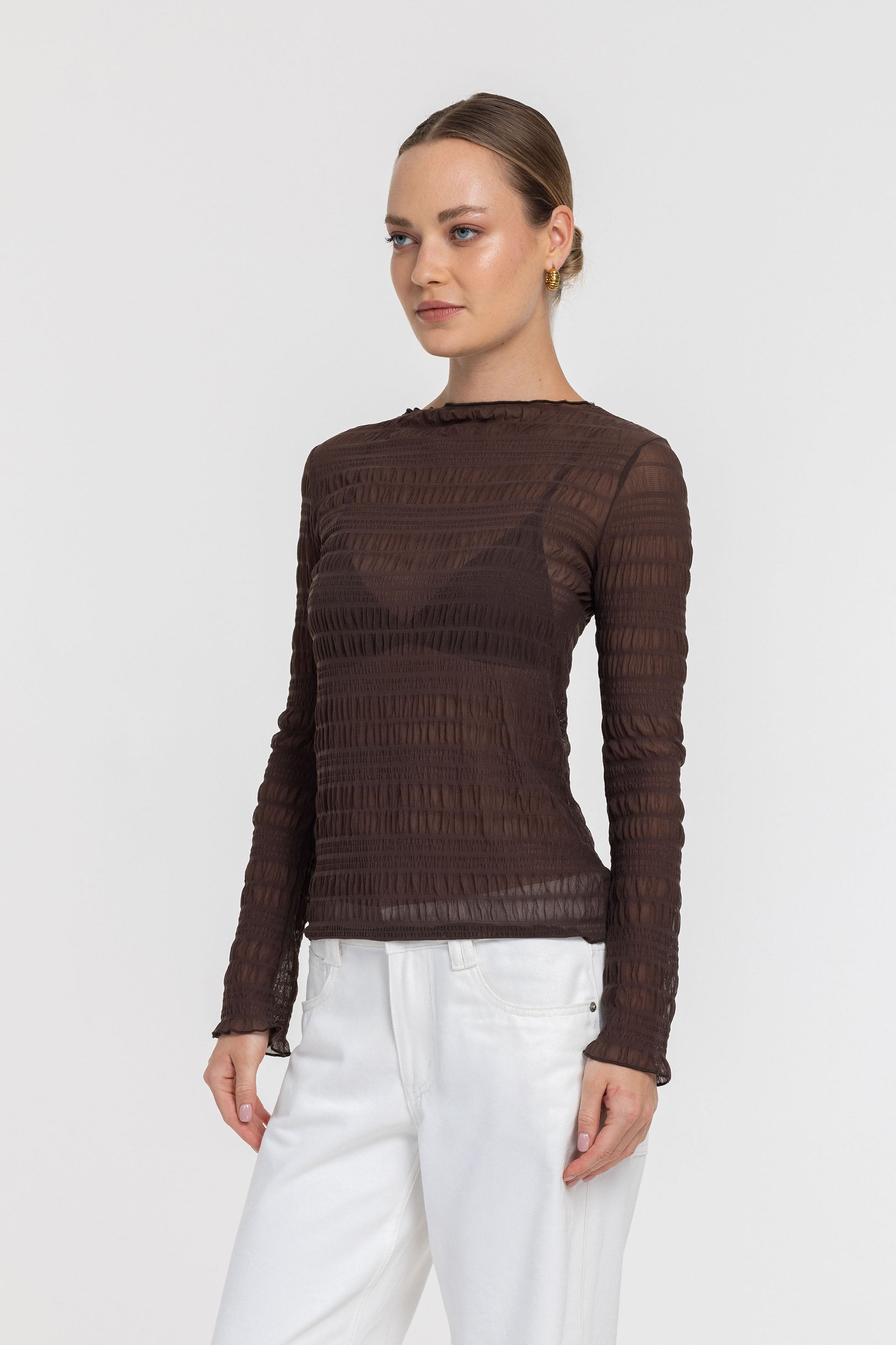 PRE-ORDER Gigi Top - Chocolate