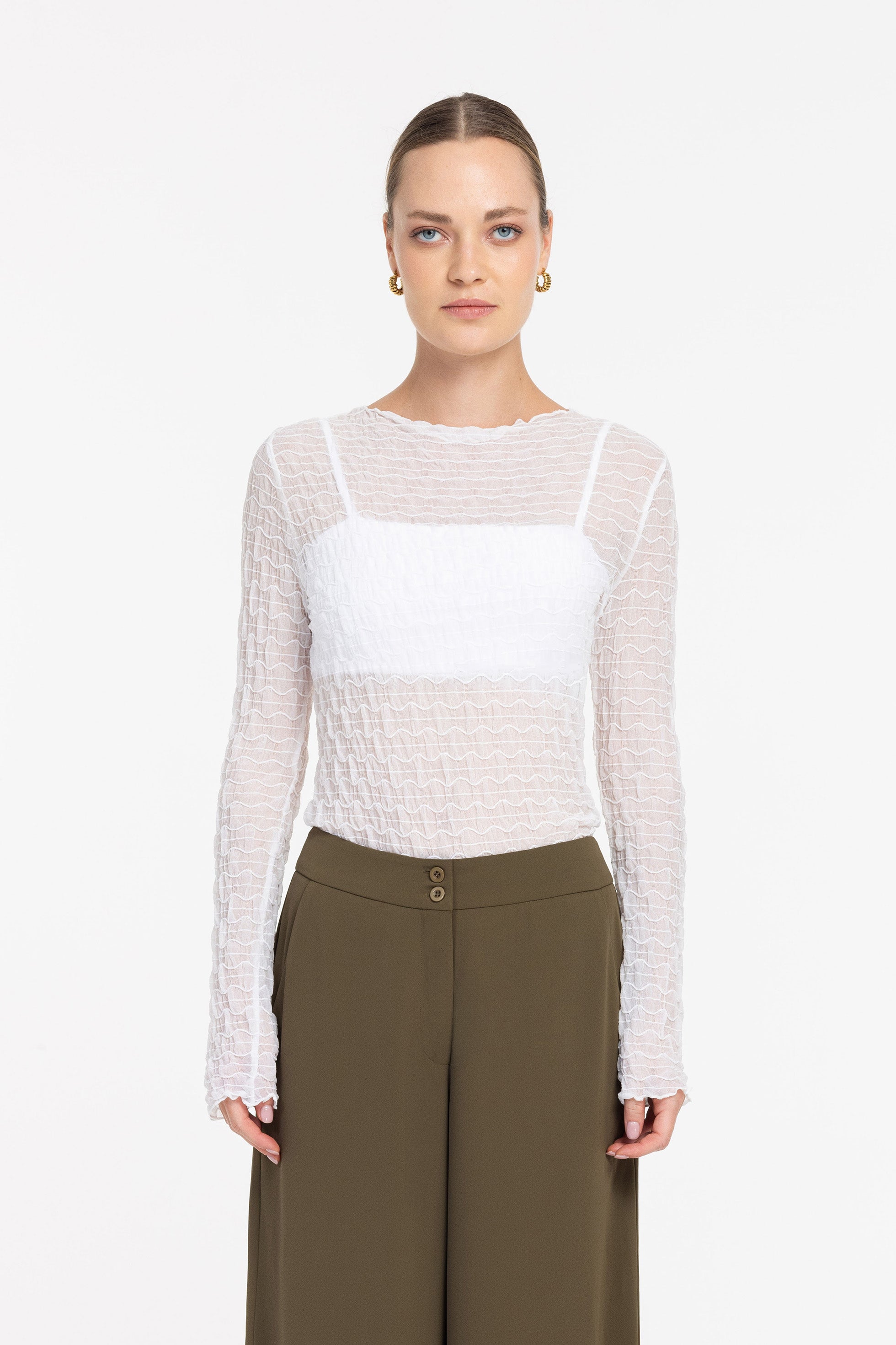 PRE-ORDER Gigi Top - White