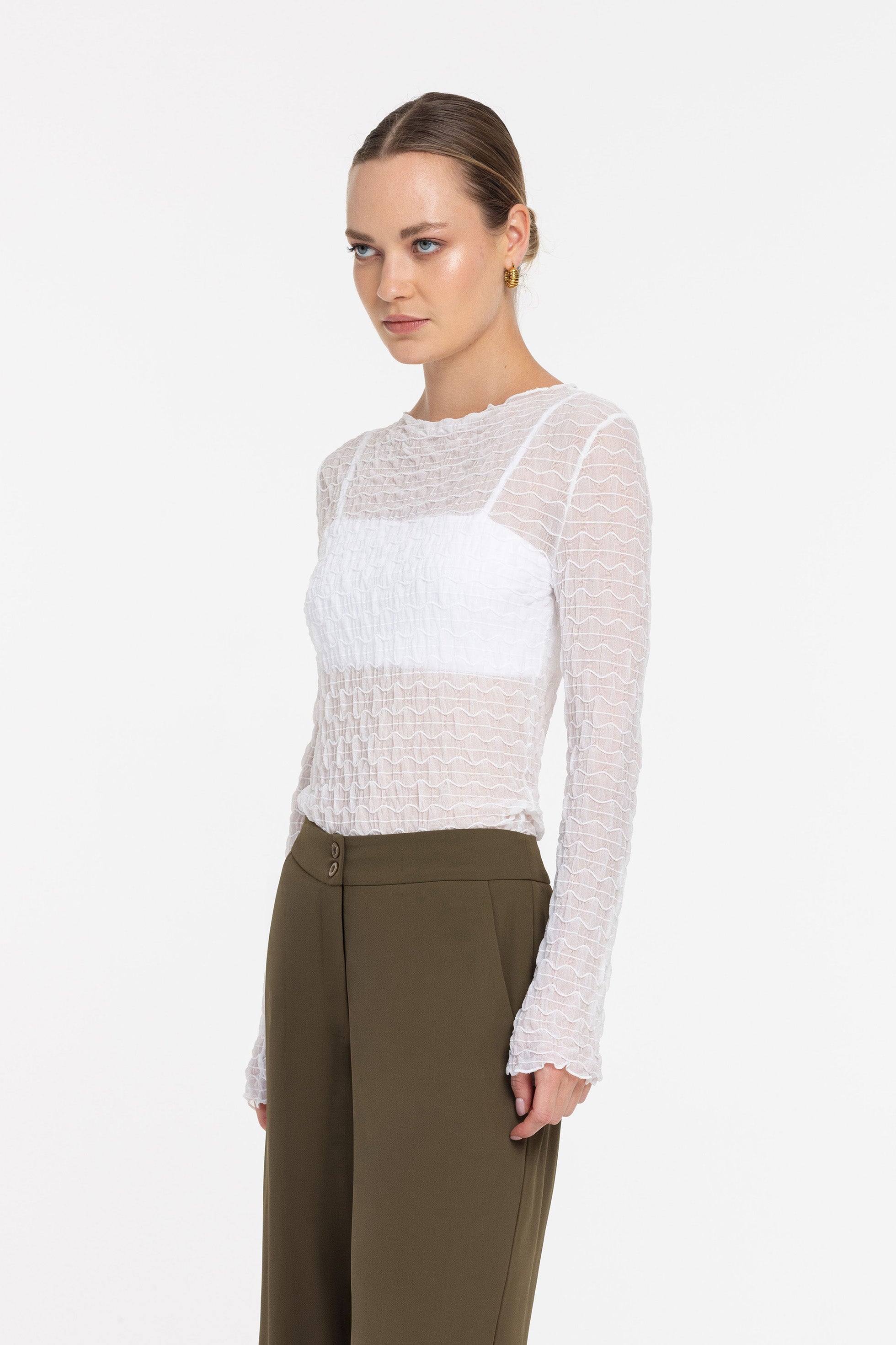 PRE-ORDER Gigi Top - White