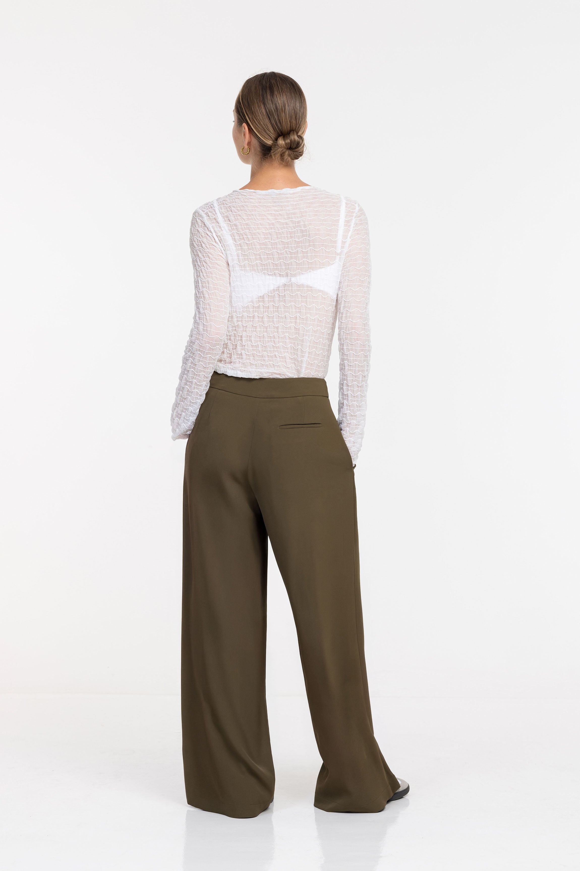Venice Pant - Khaki Green