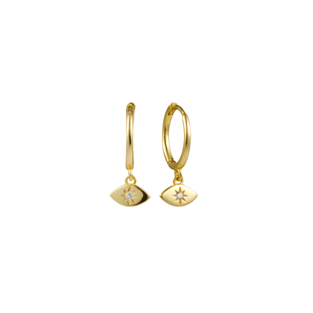 Gimme - Evil Eye Huggies - Gold