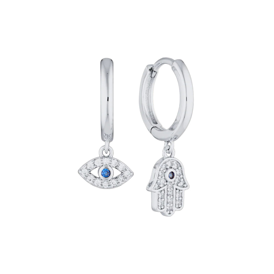 Gimme - Milos Protection Earrings - Silver