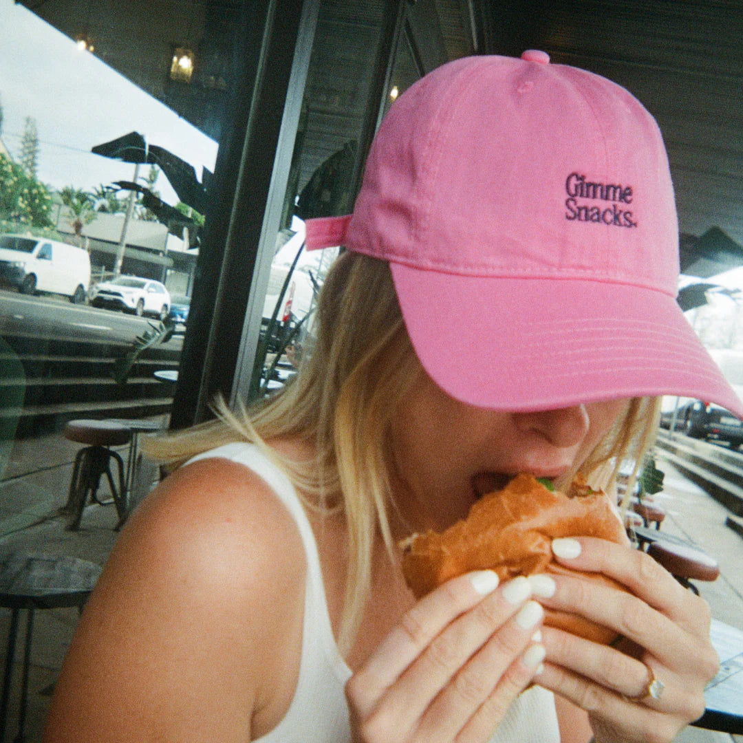 Gimme - Snacks Hat – Pink / Navy
