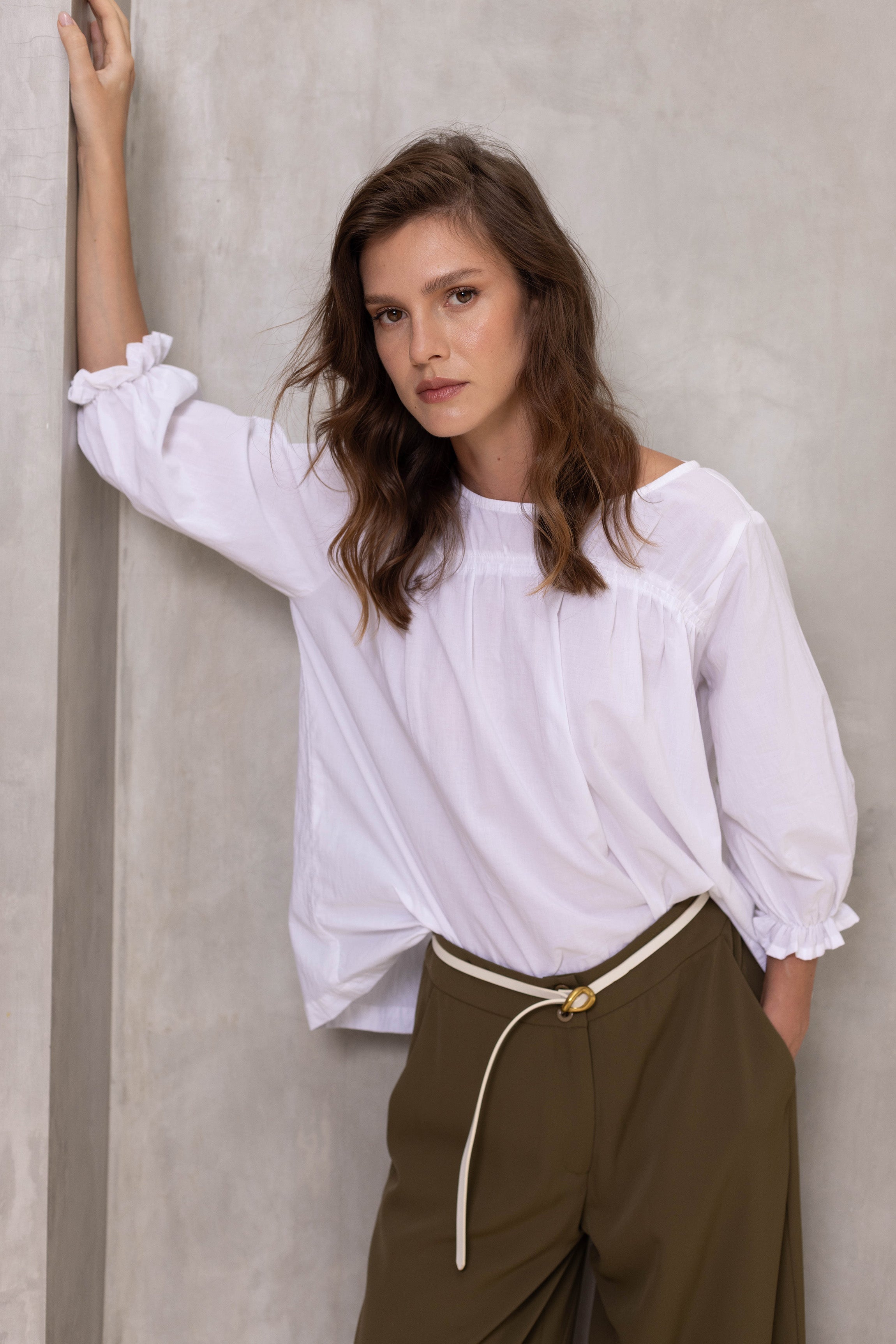 Give Me Hope Top - White