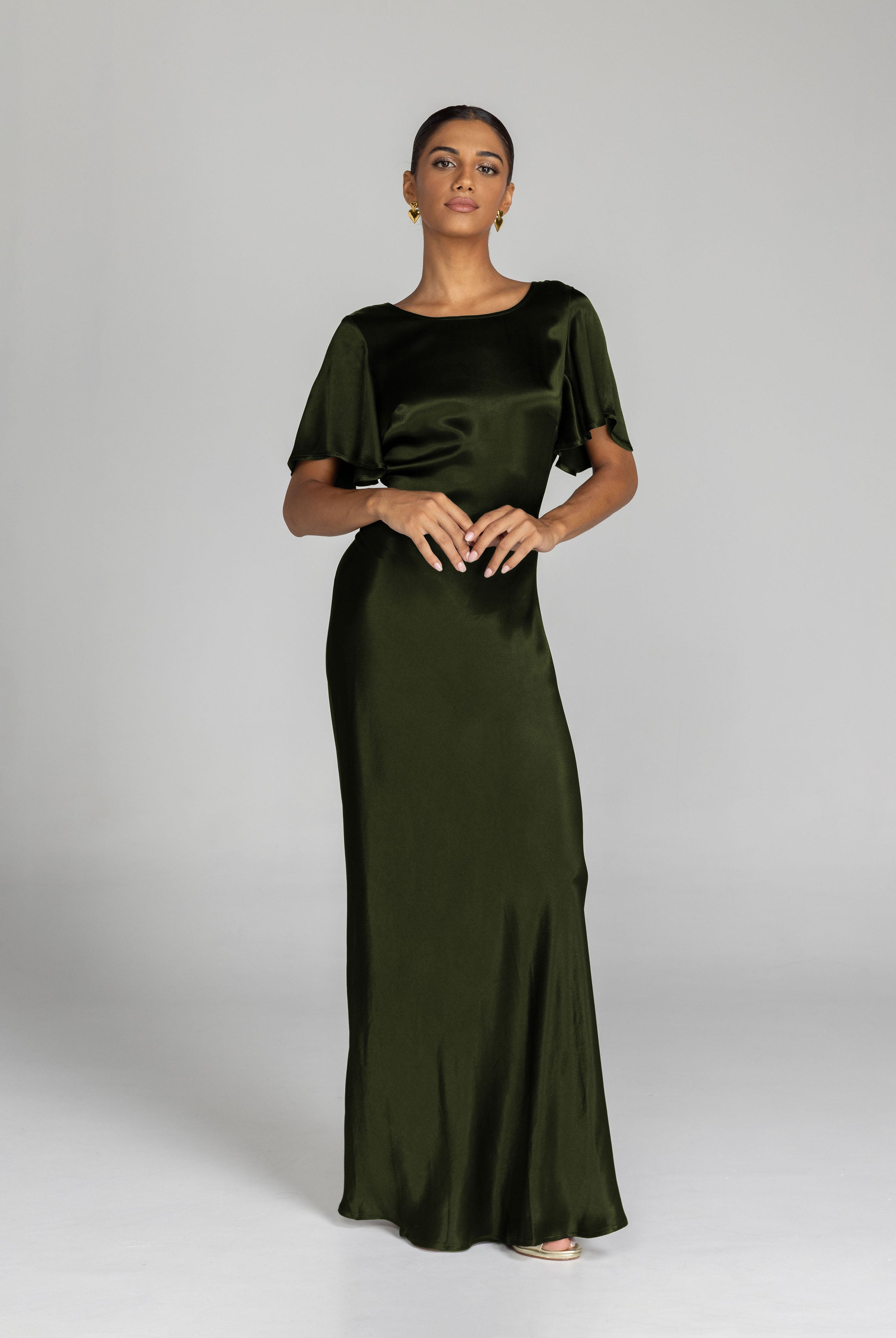 Golden Hour Dress - Dark Olive