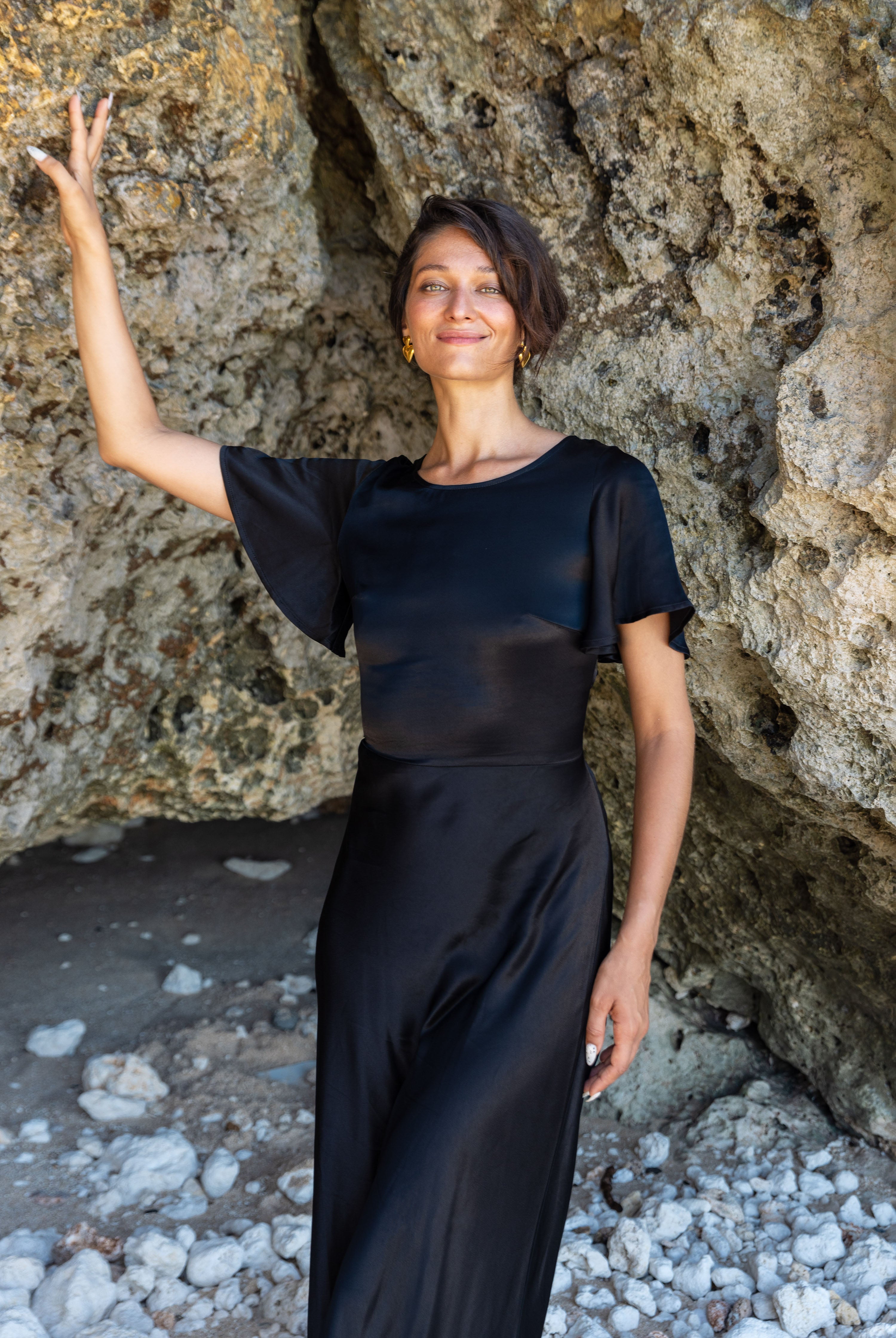 Golden Hour Dress - Black