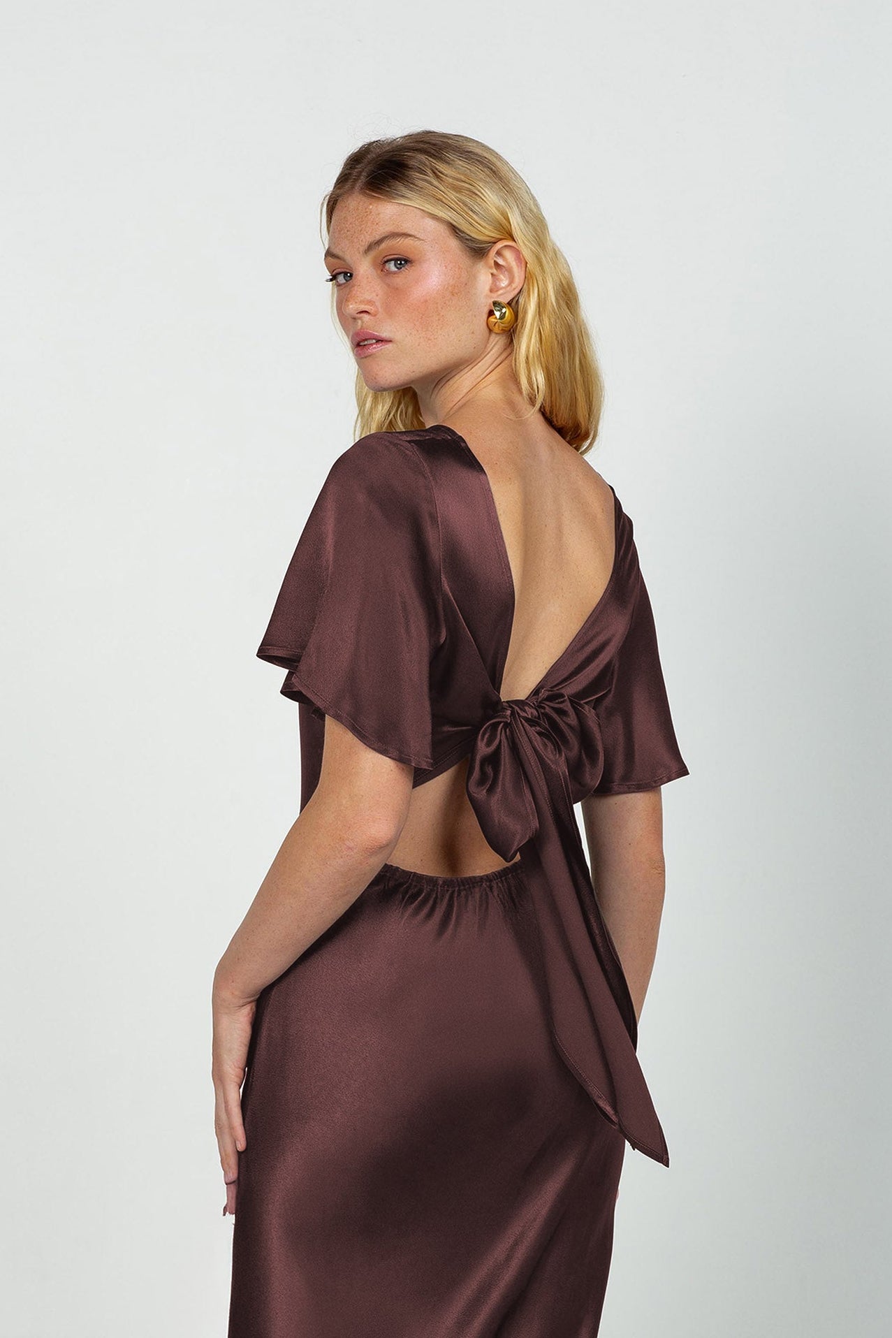 PRE ORDER - Golden Hour Dress - Chocolate