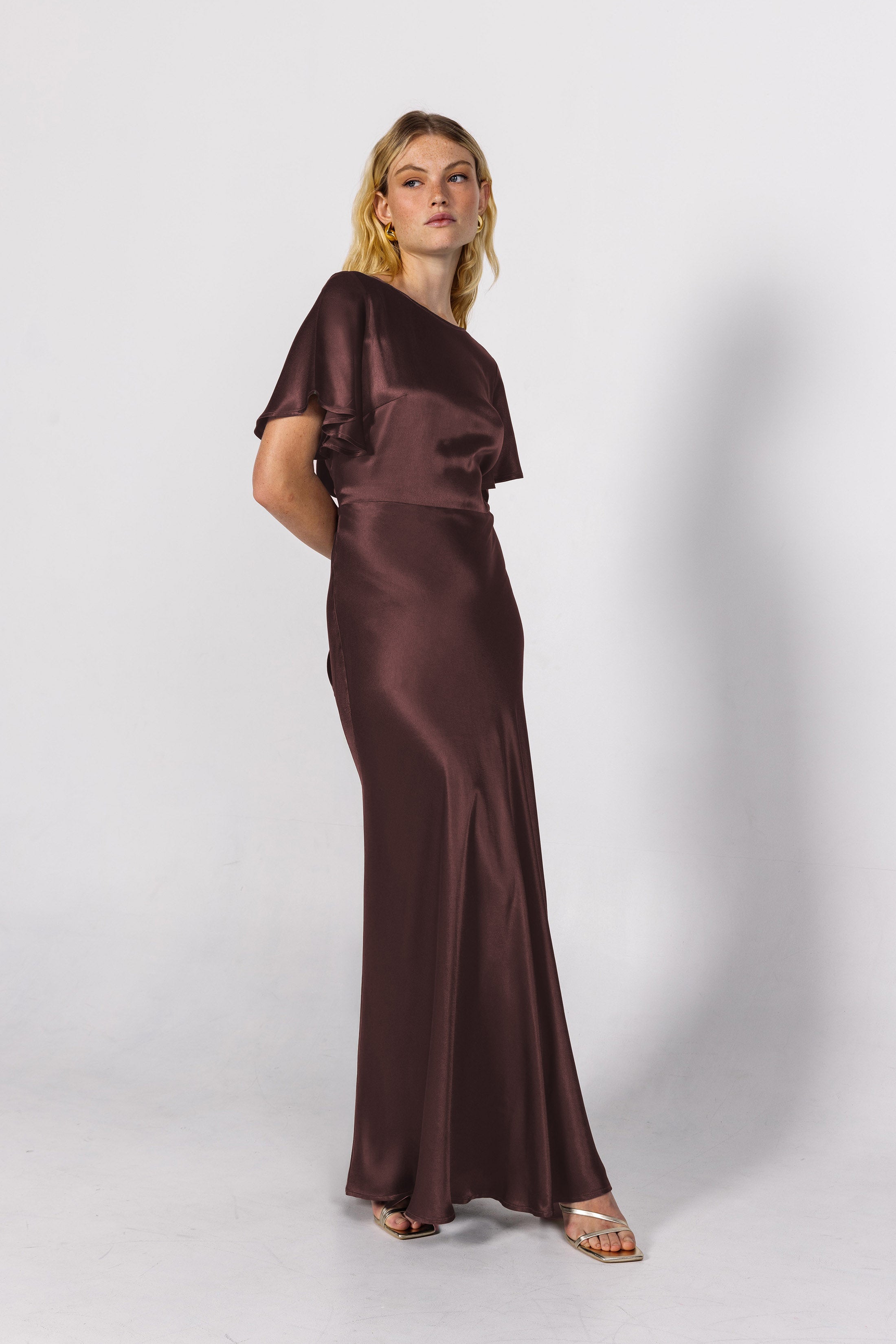 PRE ORDER - Golden Hour Dress - Chocolate