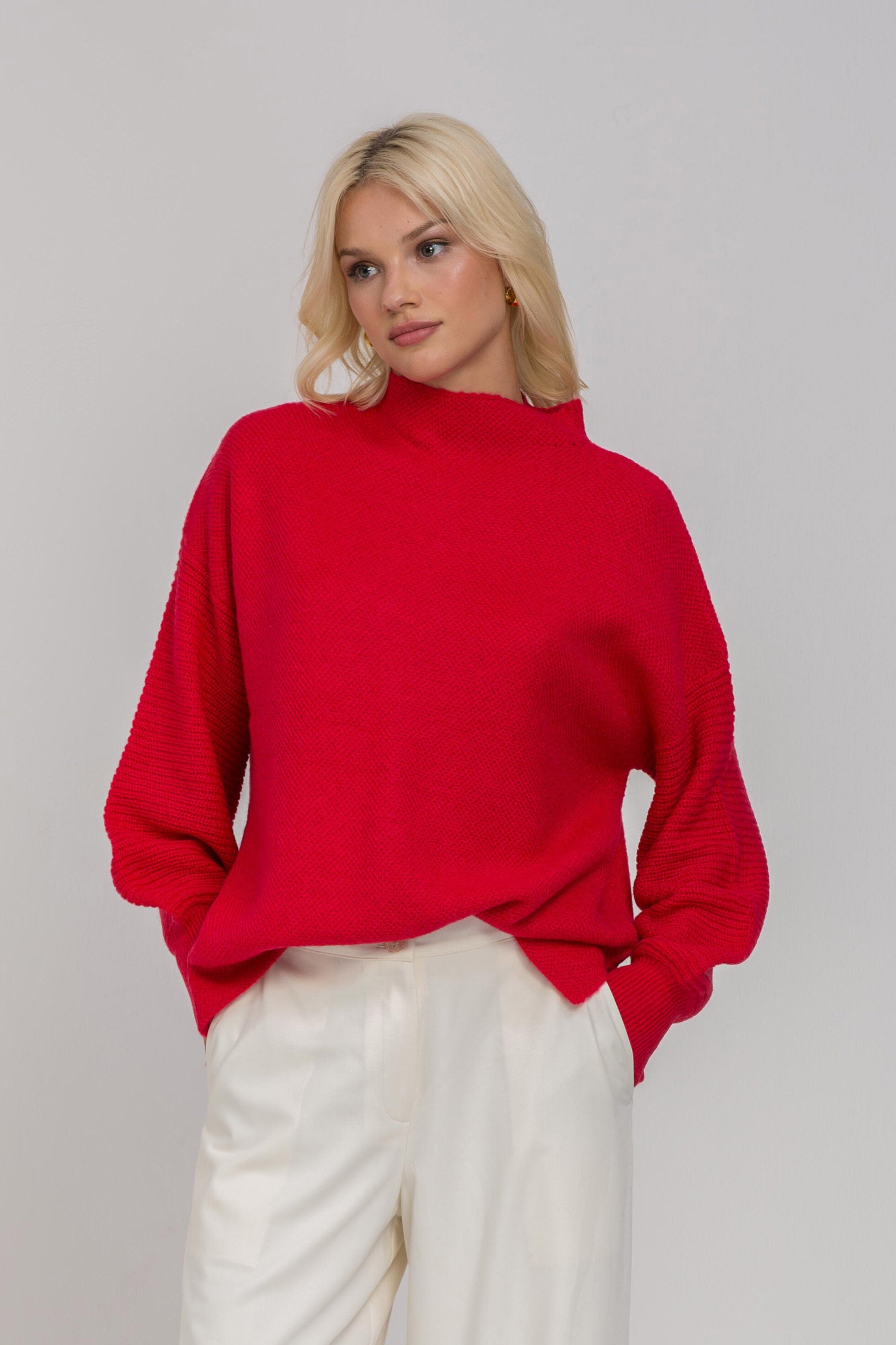 Goodbye Kiss Sweater - Red