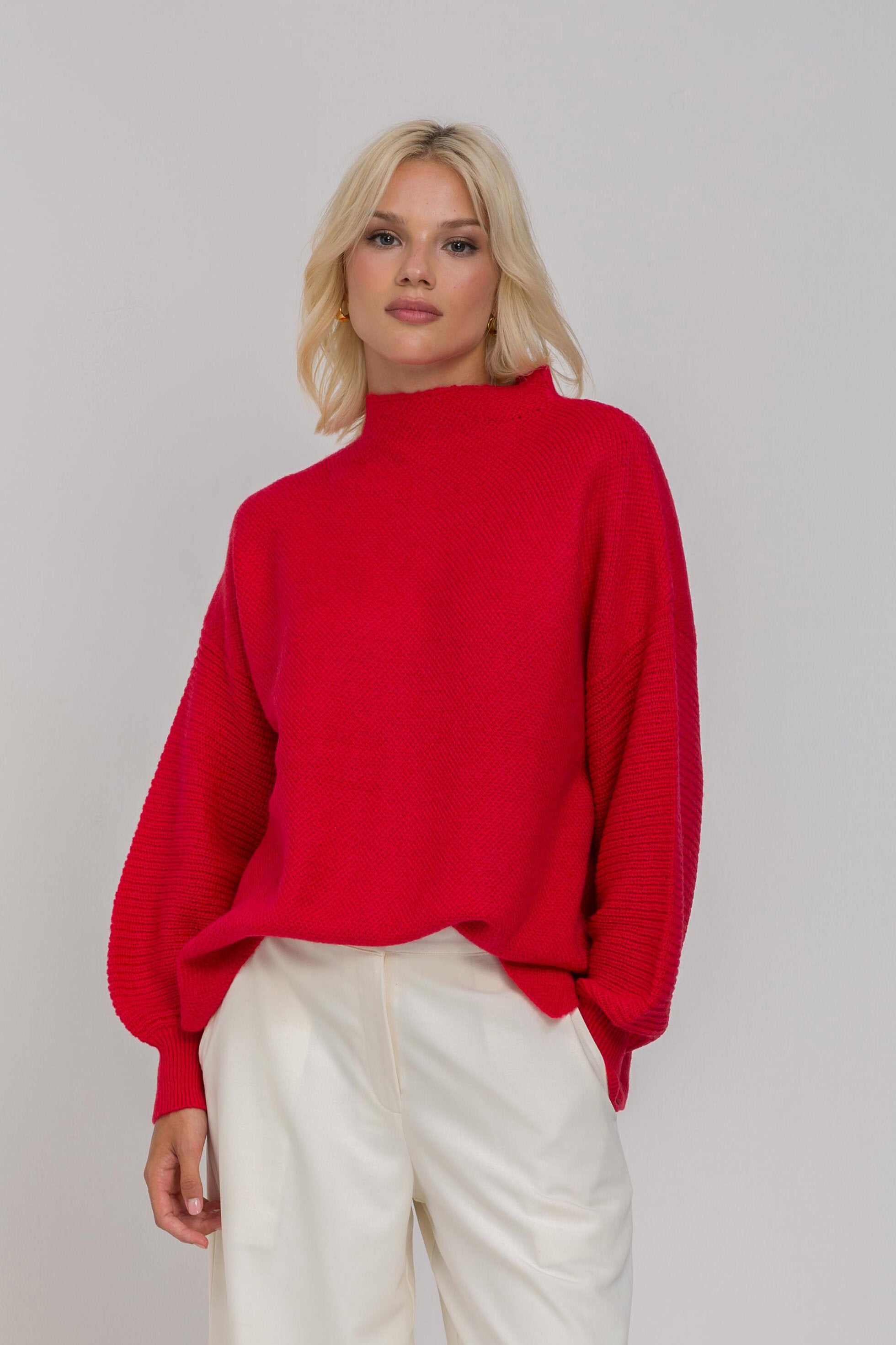 Goodbye Kiss Sweater - Red