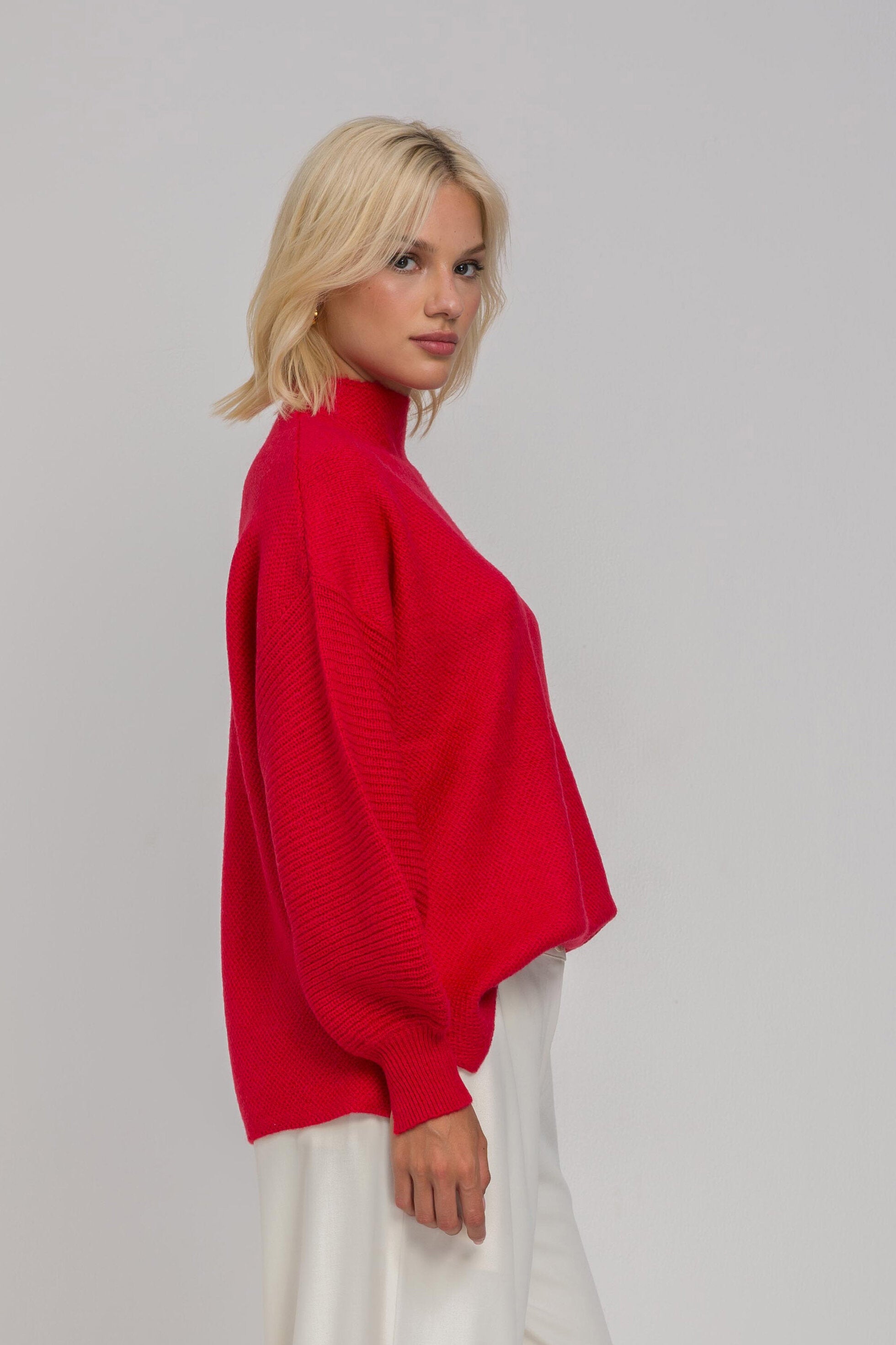 Goodbye Kiss Sweater - Red