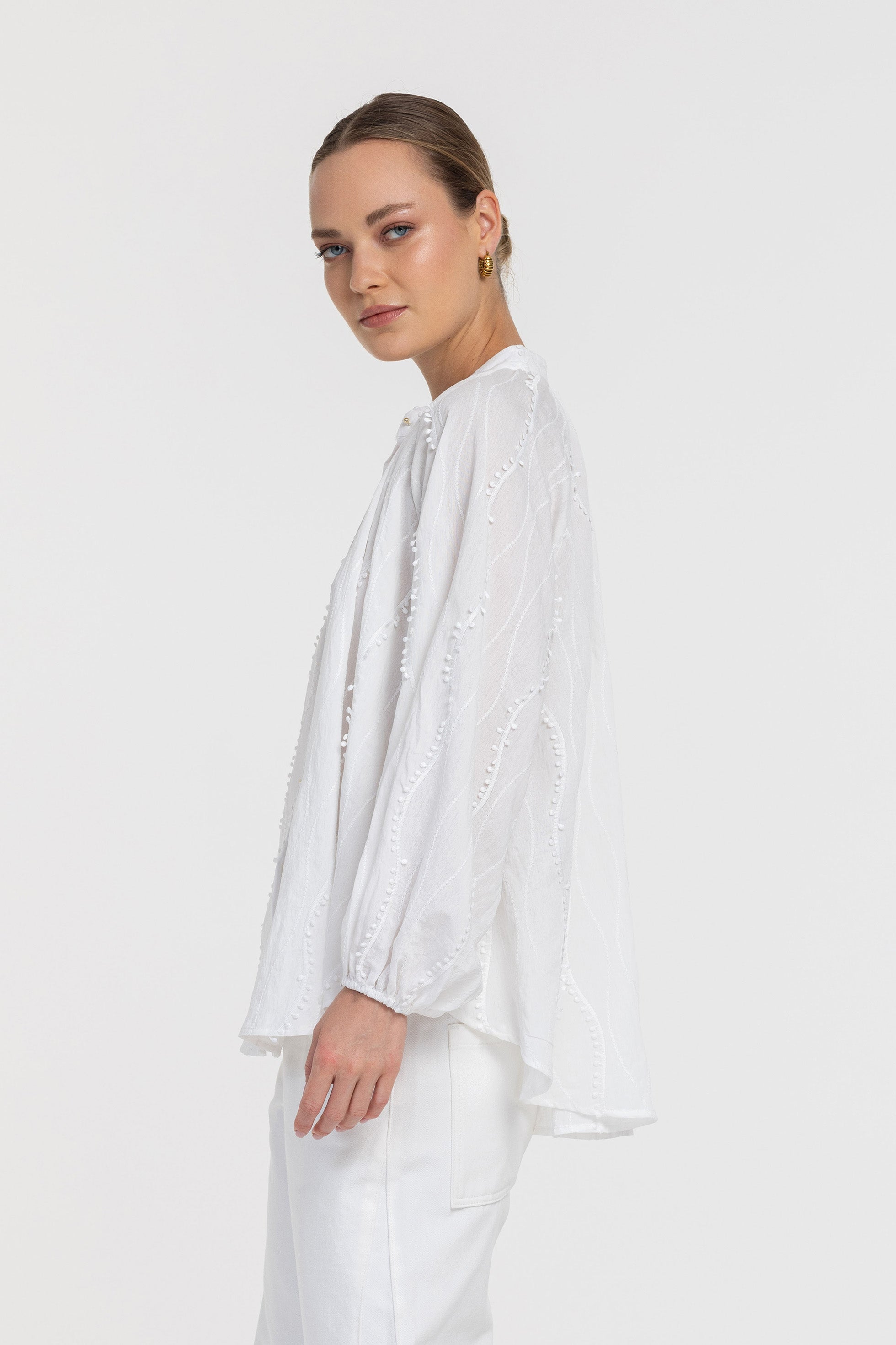Greta Blouse - White