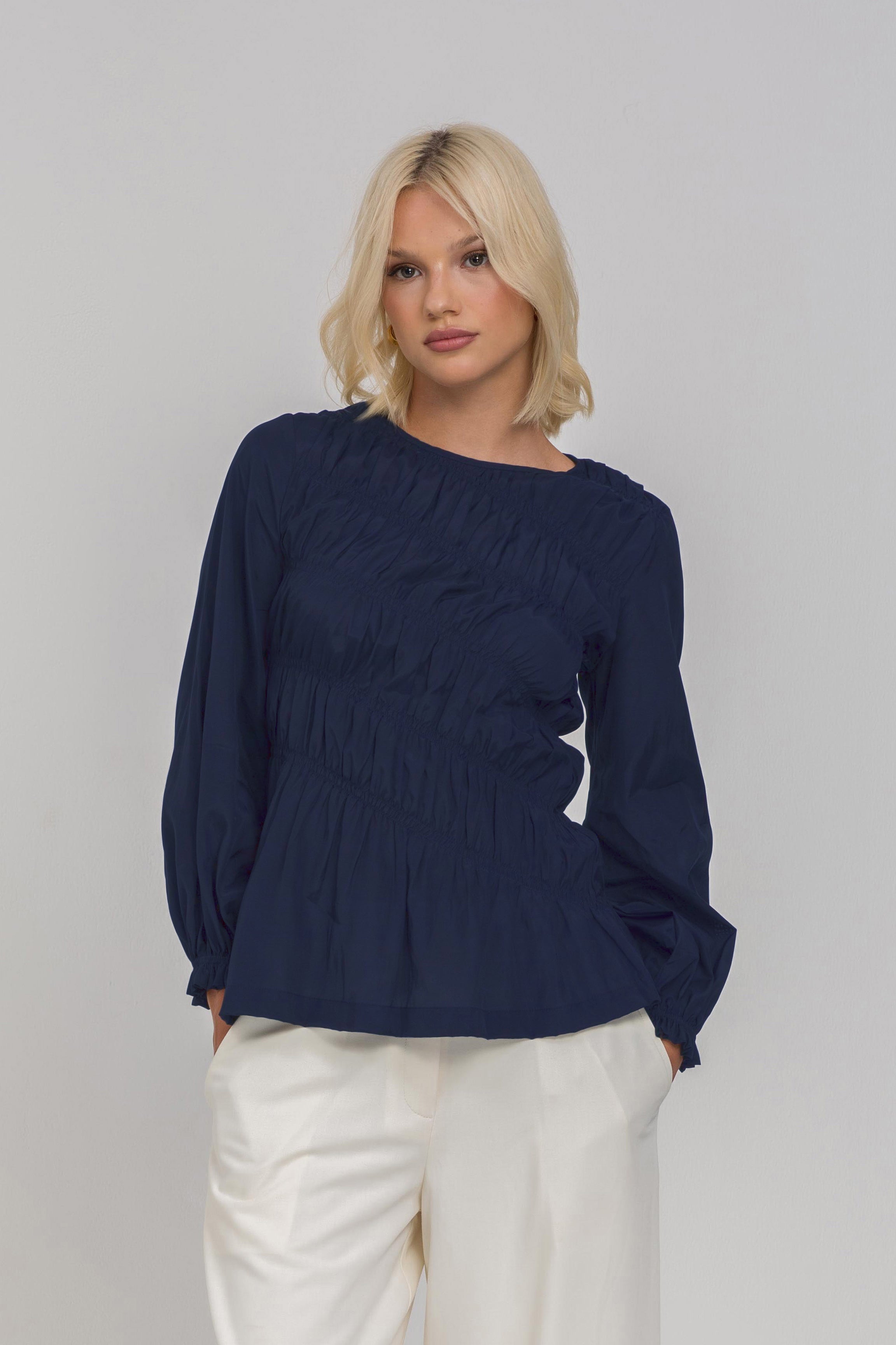 Grow With Me Top - Navy