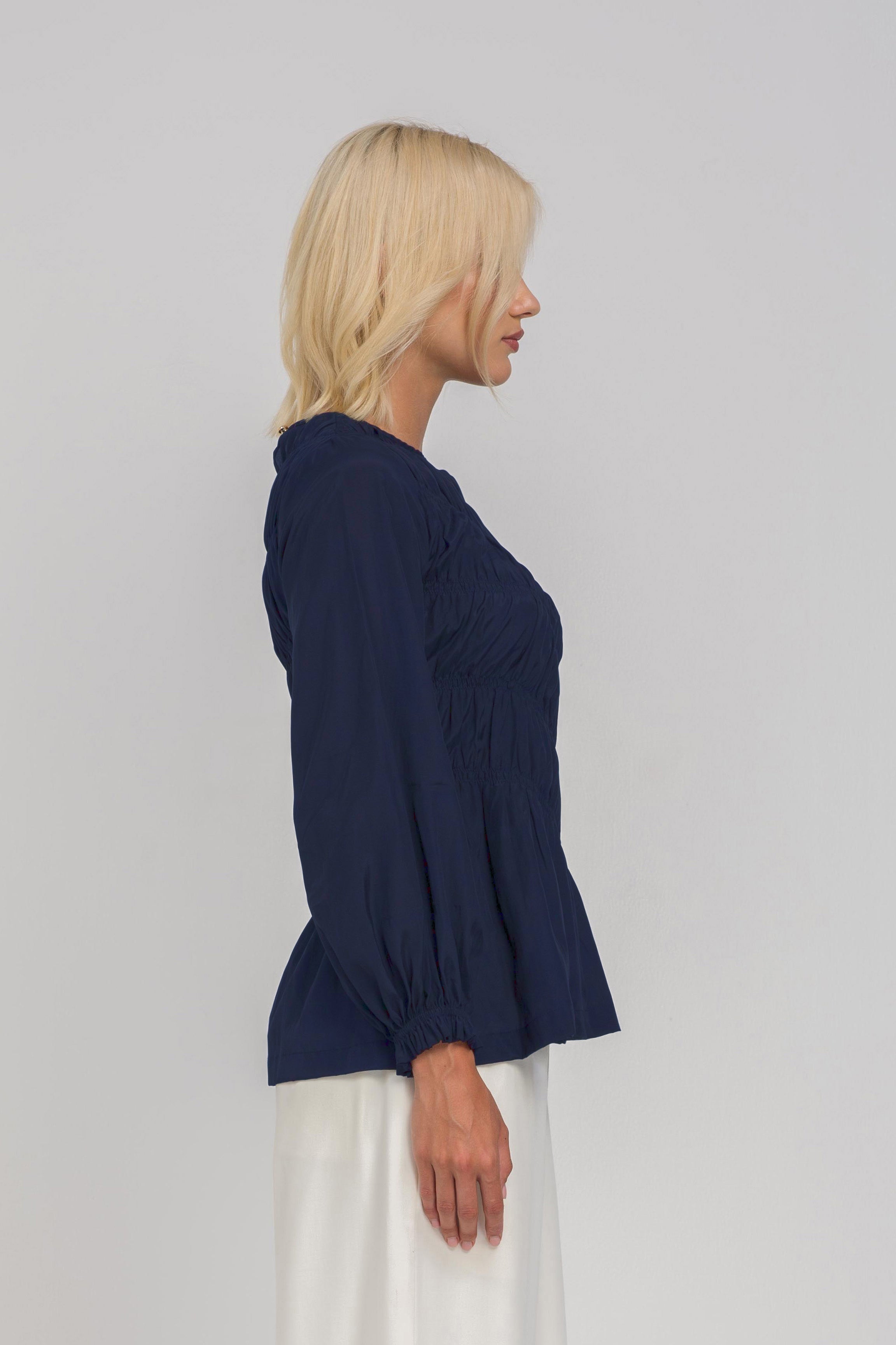 Grow With Me Top - Navy