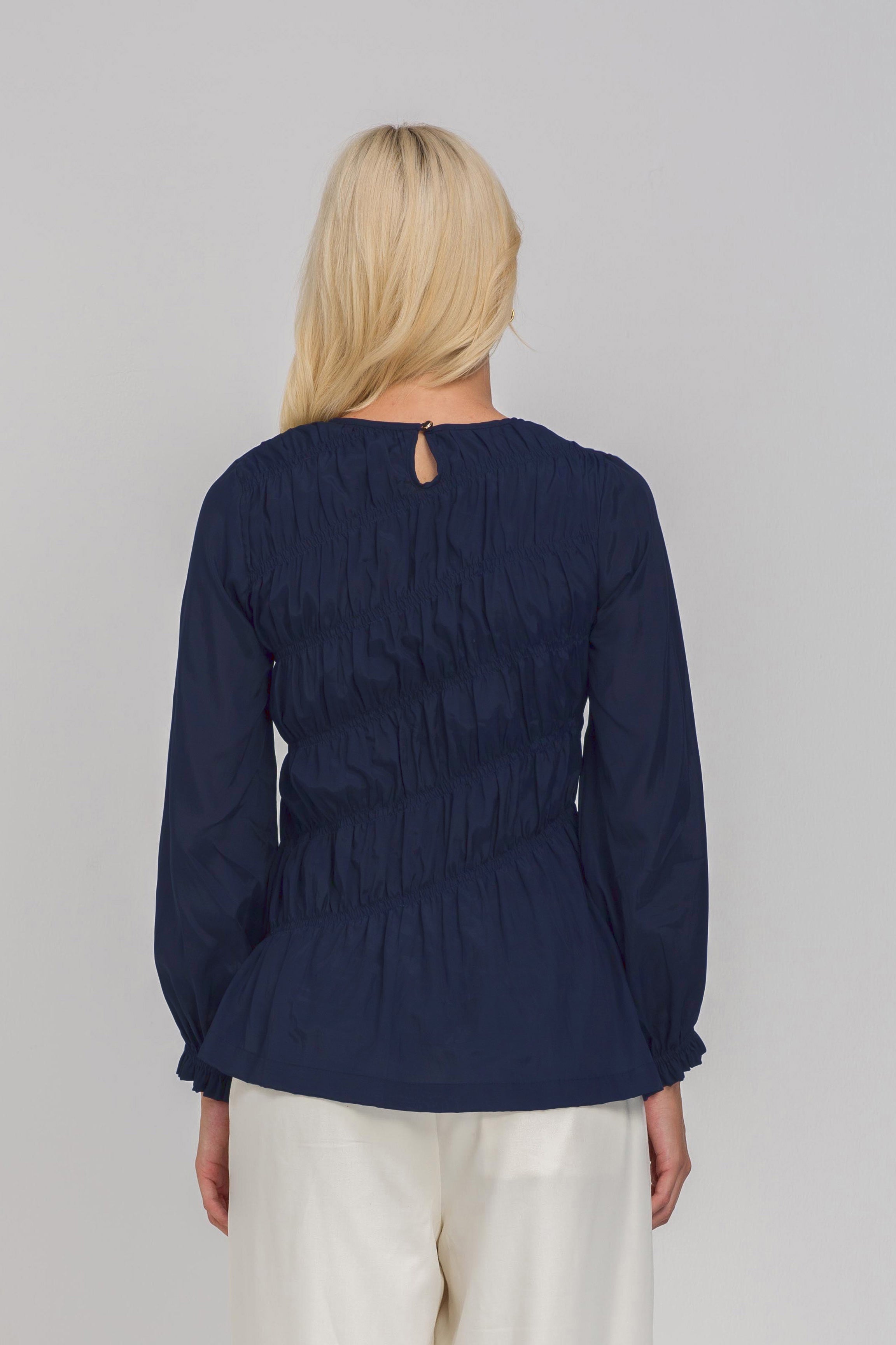 Grow With Me Top - Navy