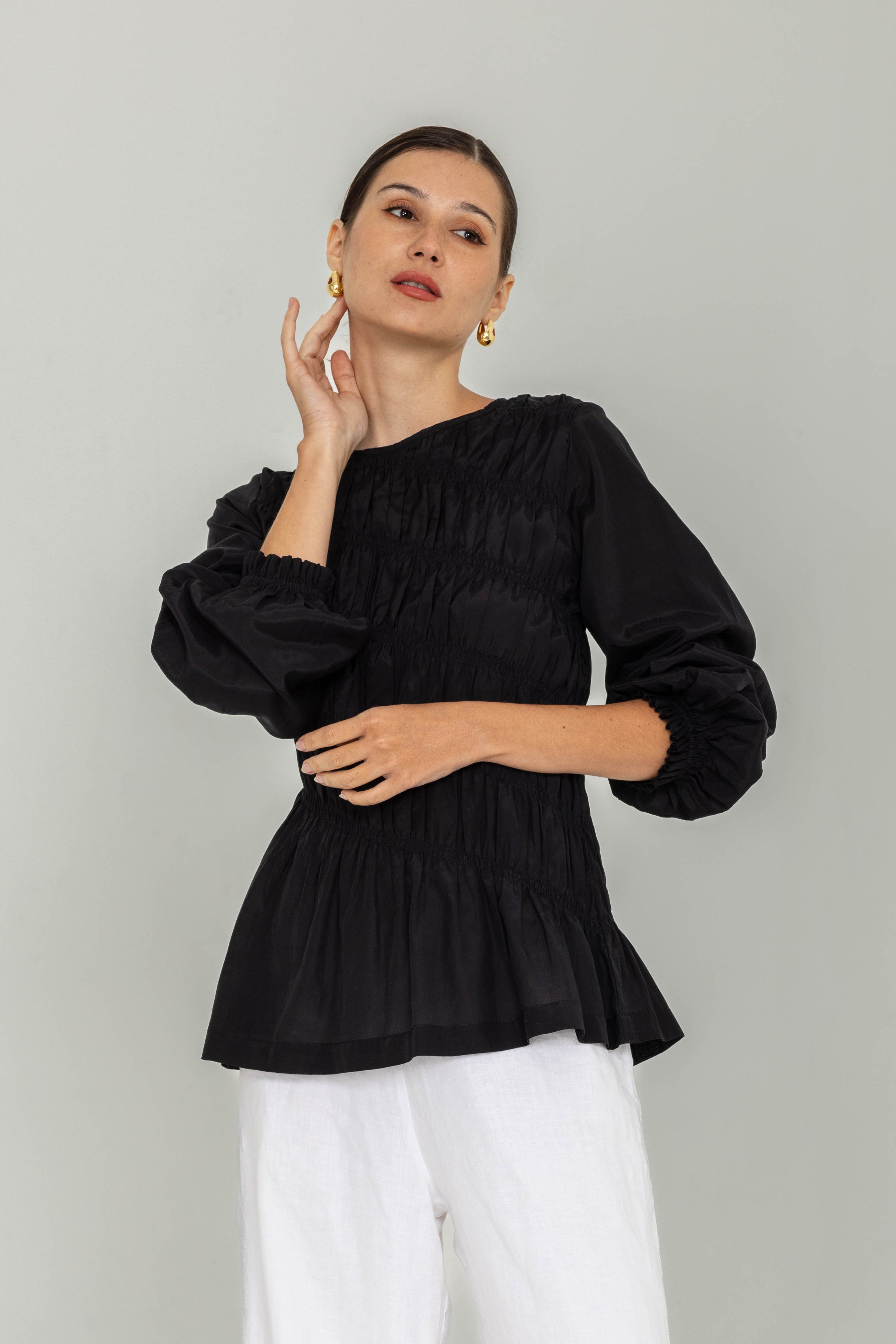 Grow With Me Top - Black