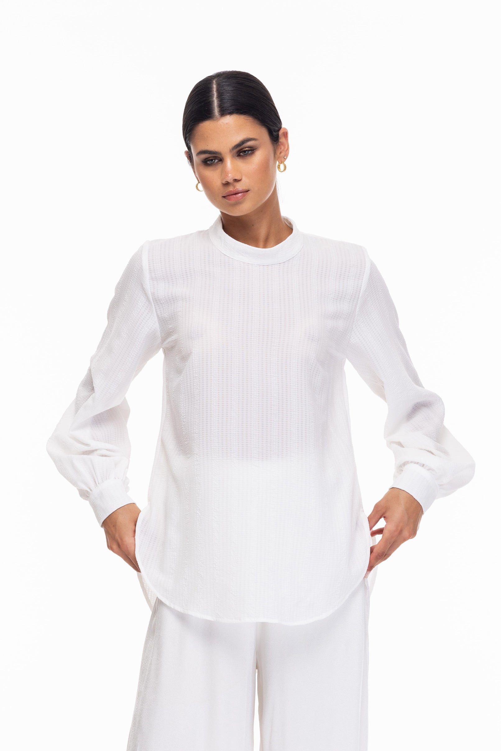 Harper Top - Ivory