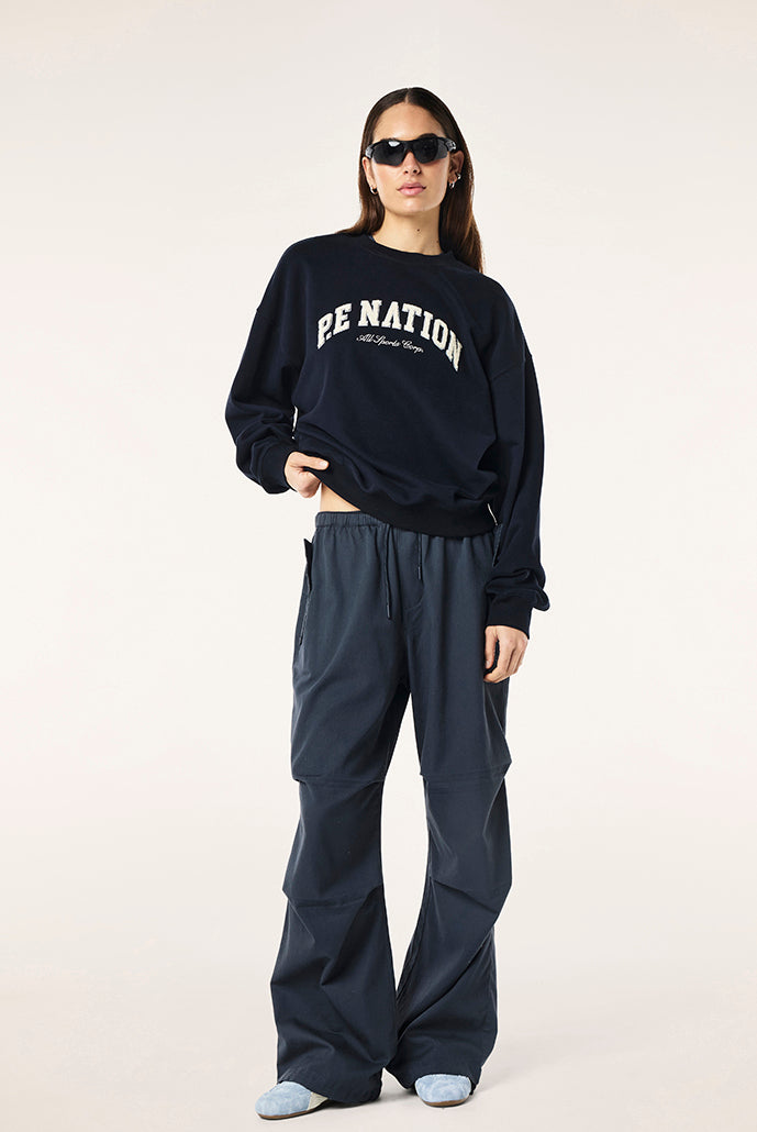 P.E Nation - Heritage Sweat - Dark Sapphire
