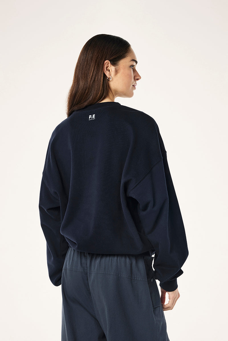 P.E Nation - Heritage Sweat - Dark Sapphire