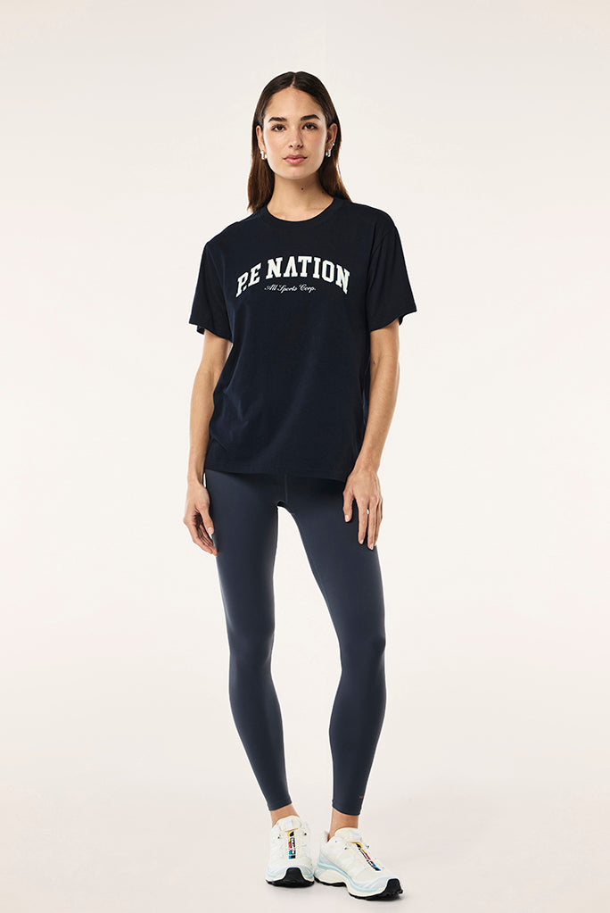 P.E Nation - Heritage Tee - Dark Sapphire