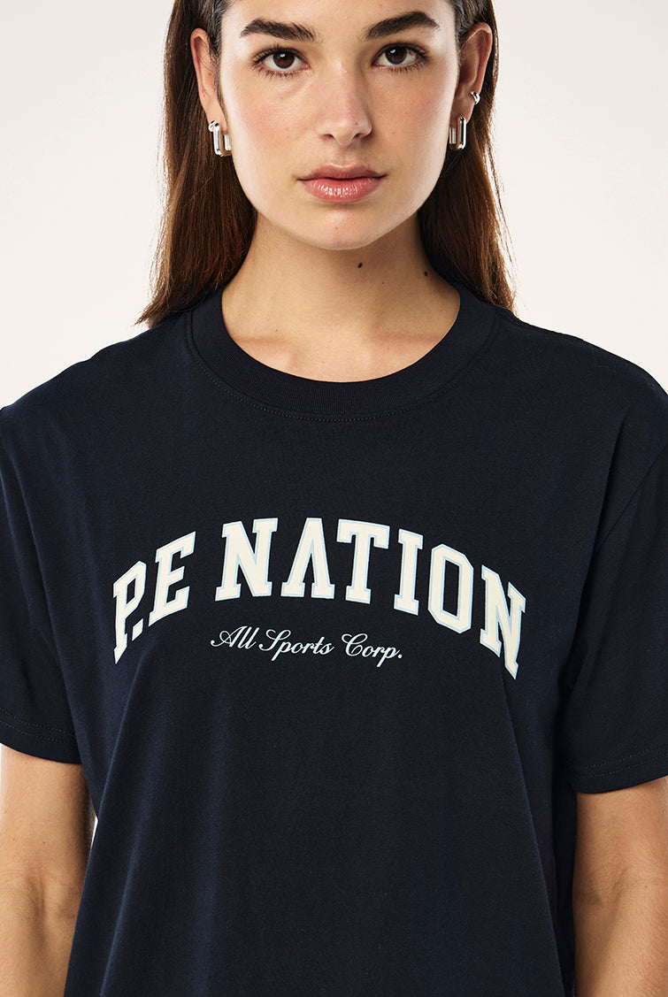P.E Nation - Heritage Tee - Dark Sapphire