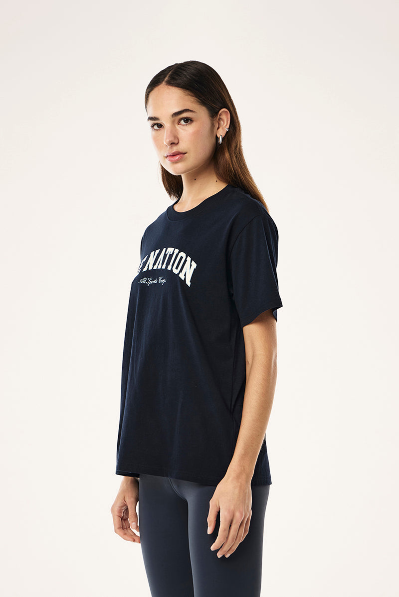 P.E Nation - Heritage Tee - Dark Sapphire