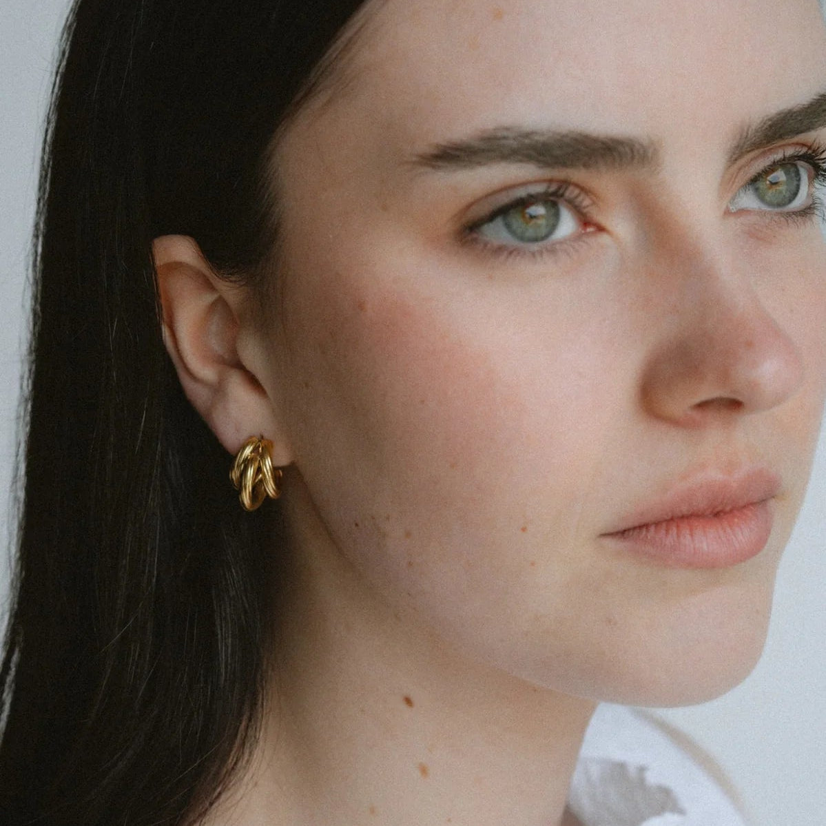 Castel & Co - Hadley Earrings Small - Gold
