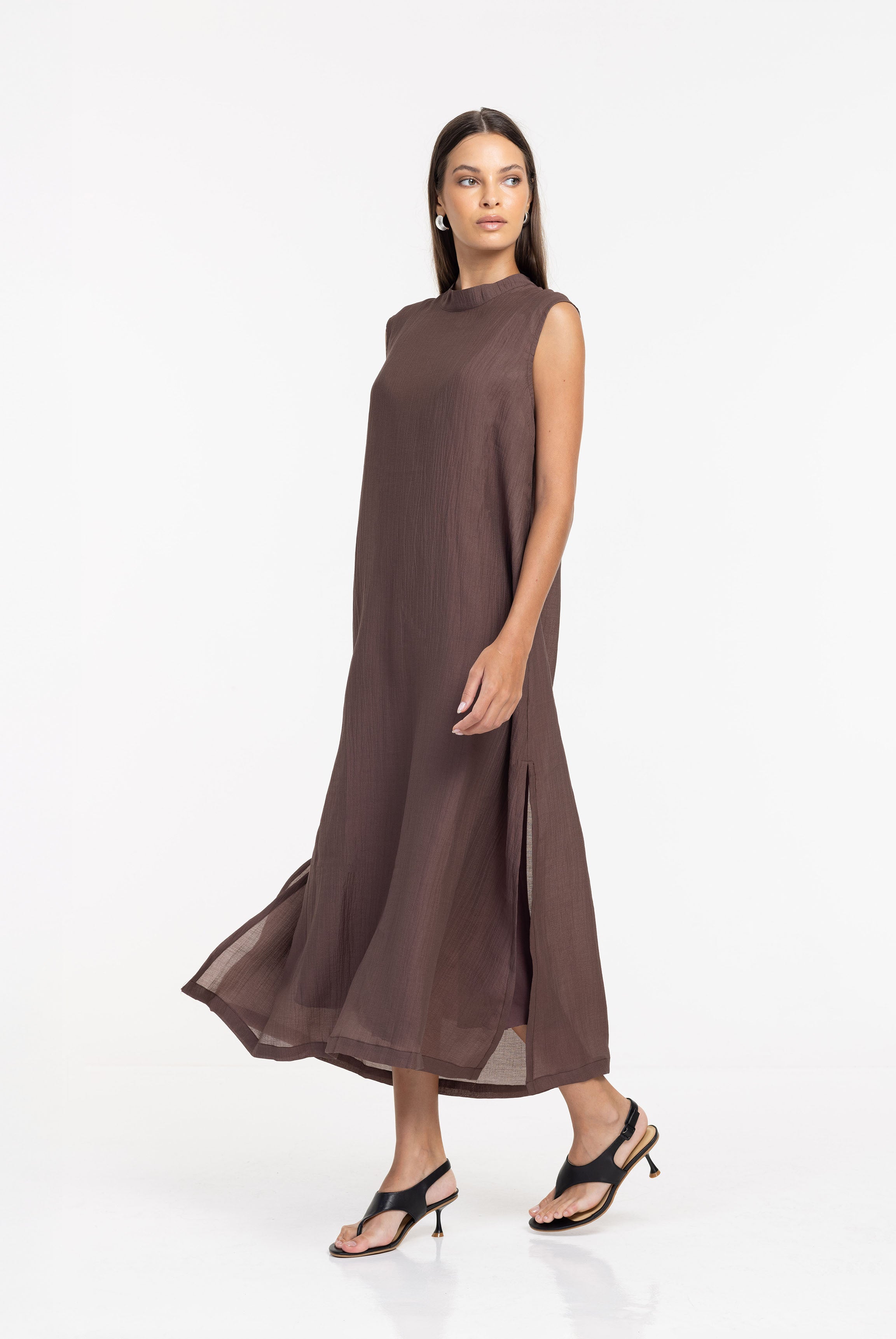 Happier Together Dress - Chocolate