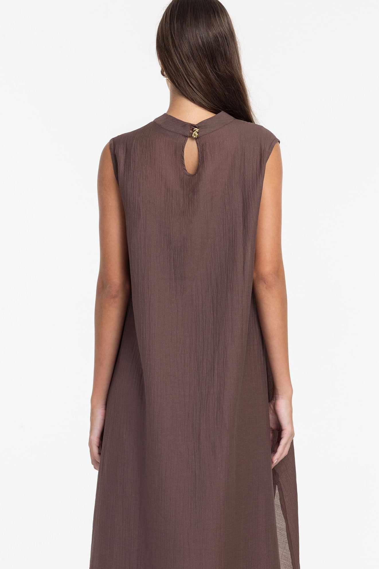 PRE-ORDER Happier Together Dress - Chocolate