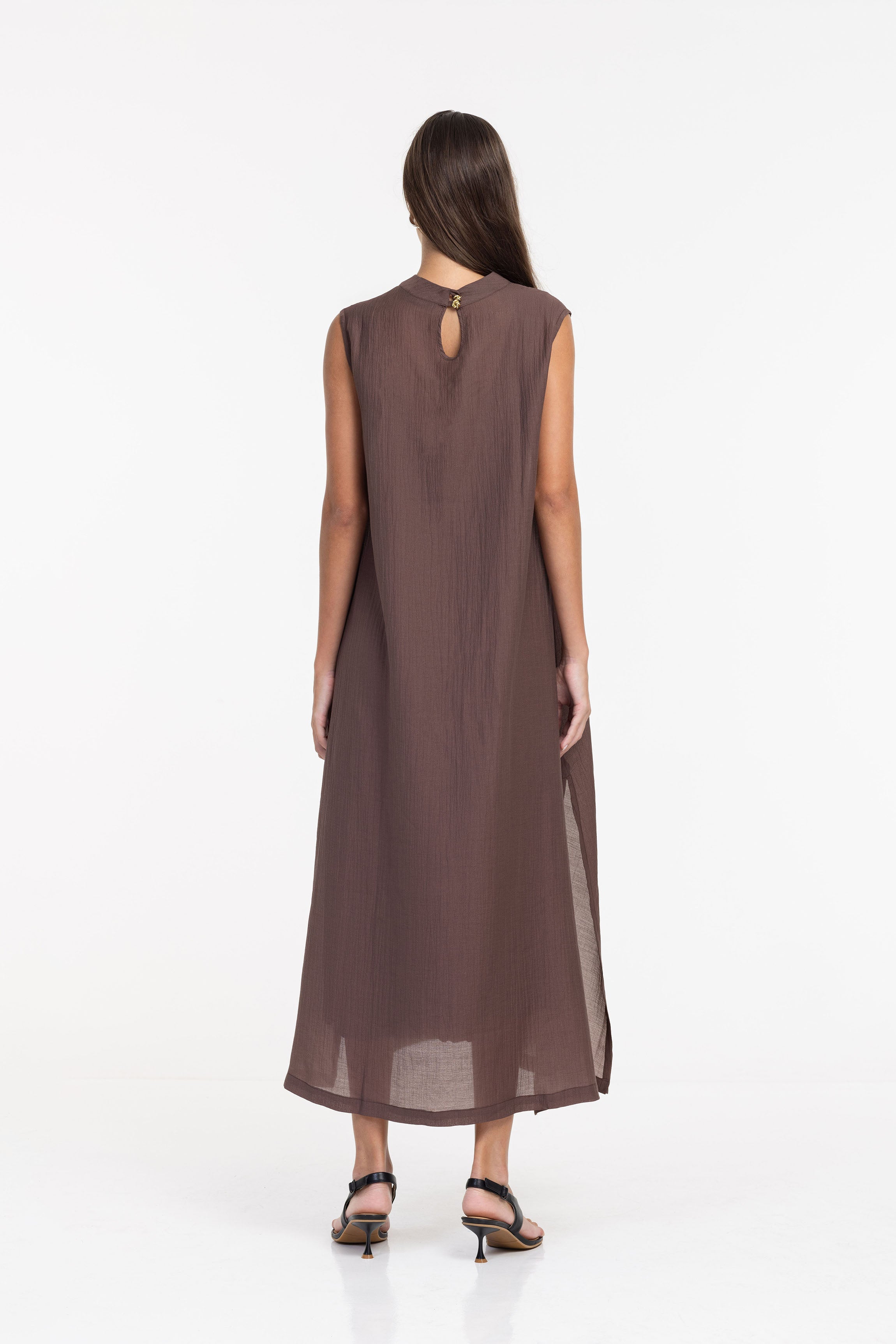 Happier Together Dress - Chocolate