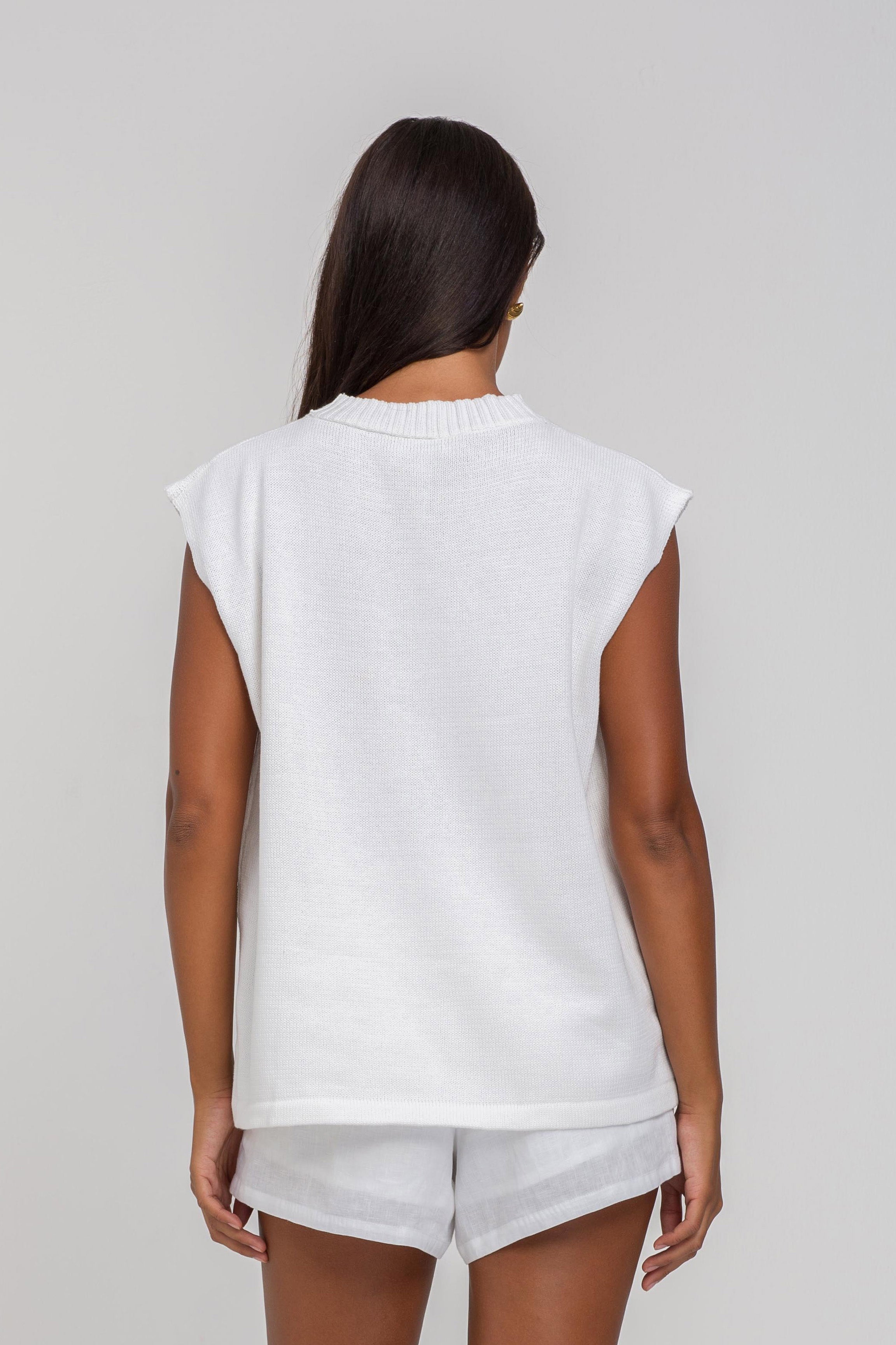 Honey Pie Tank - White