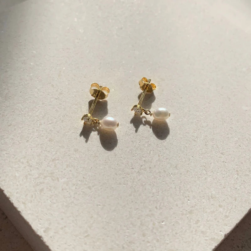 Saint Valentine - Aspen Mini Drop Earrings - Gold