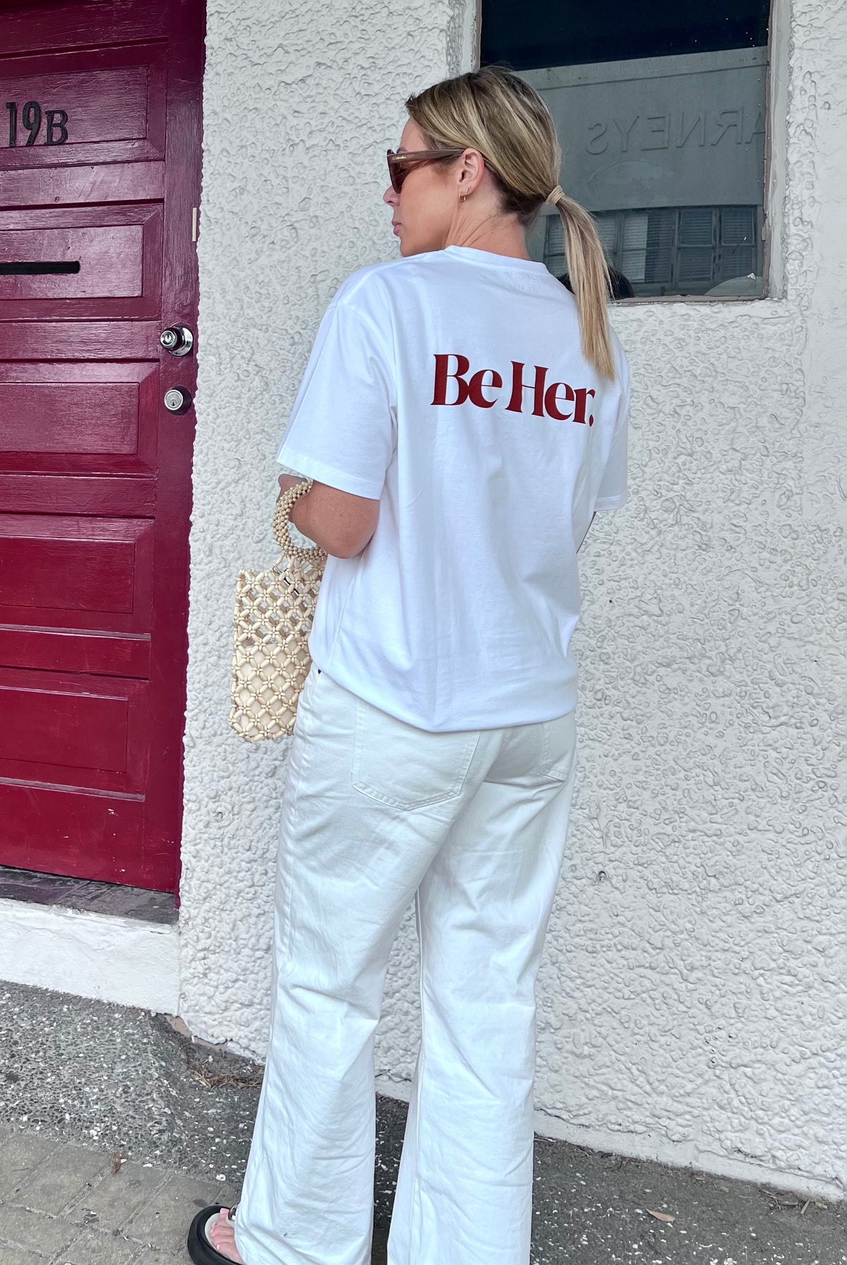 Be Her Tee | White | Sei Bella by BLAK | PRE-ORDER