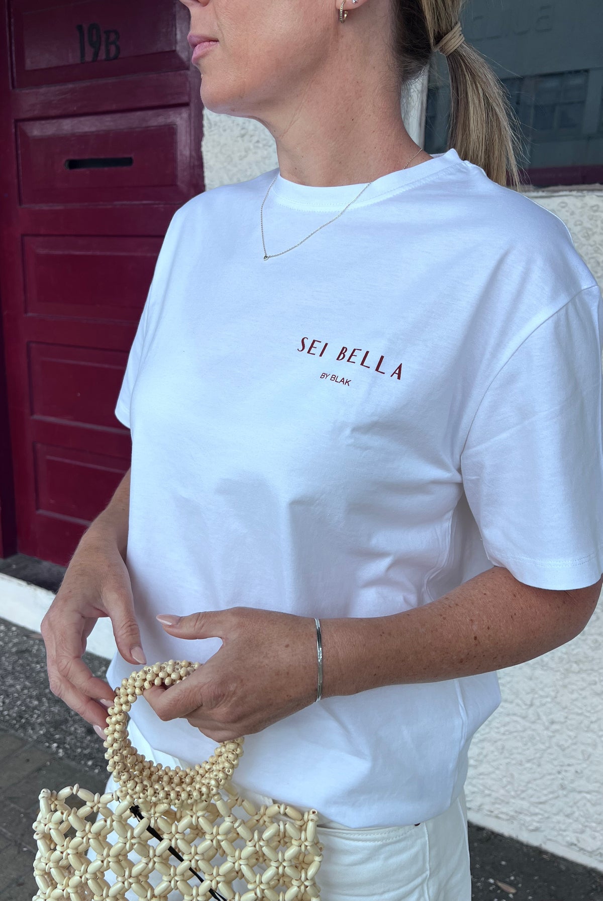 Be Her Tee | White | Sei Bella by BLAK | PRE-ORDER