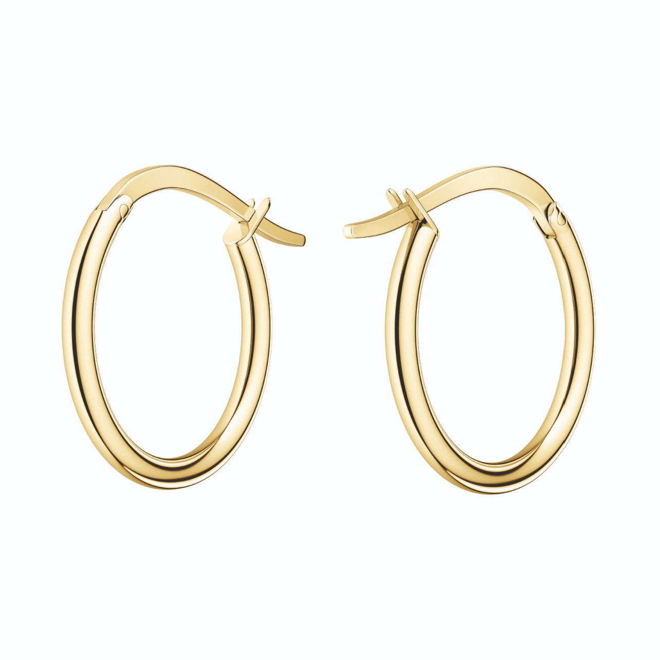 BLAK - Rosefield Large Hoops Gold