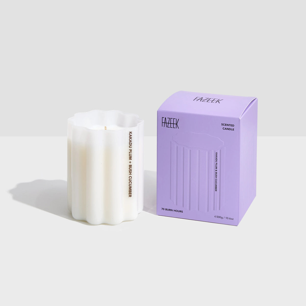 Fazeek | Wave Candle | Kakadu Plum + Bush Cucumber