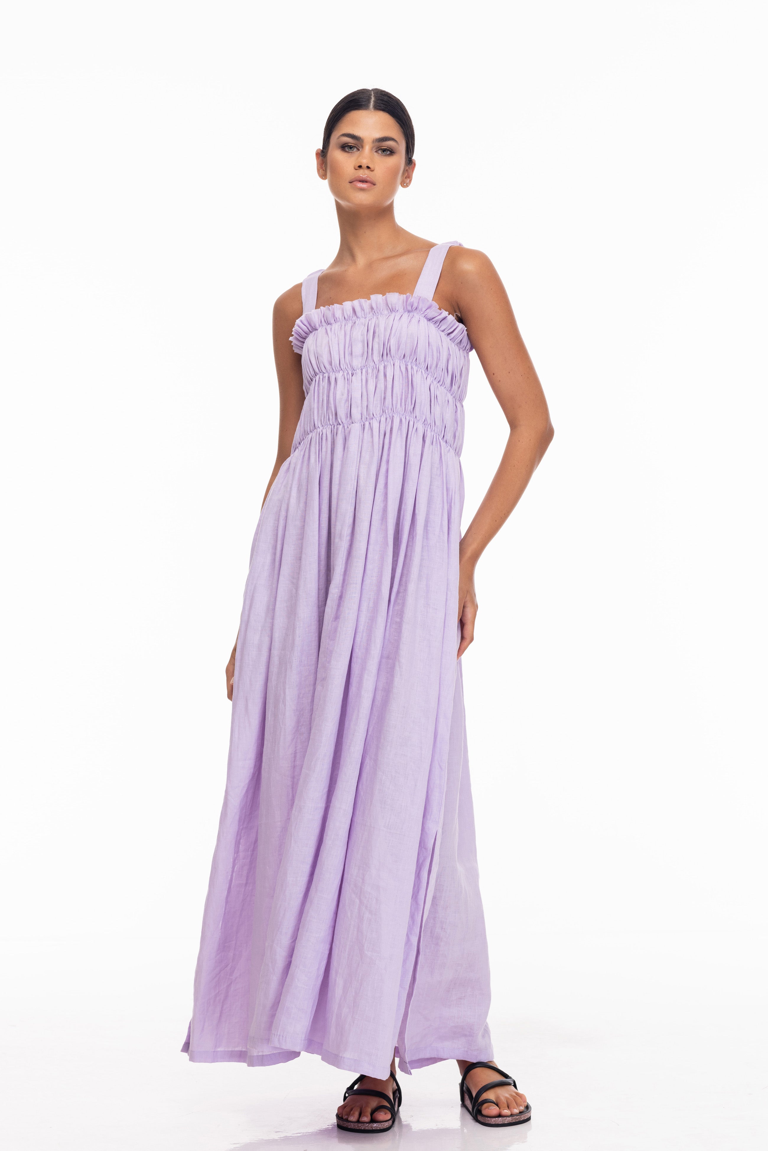 S25/50592 Kiss Me Maxi - Laila Purple