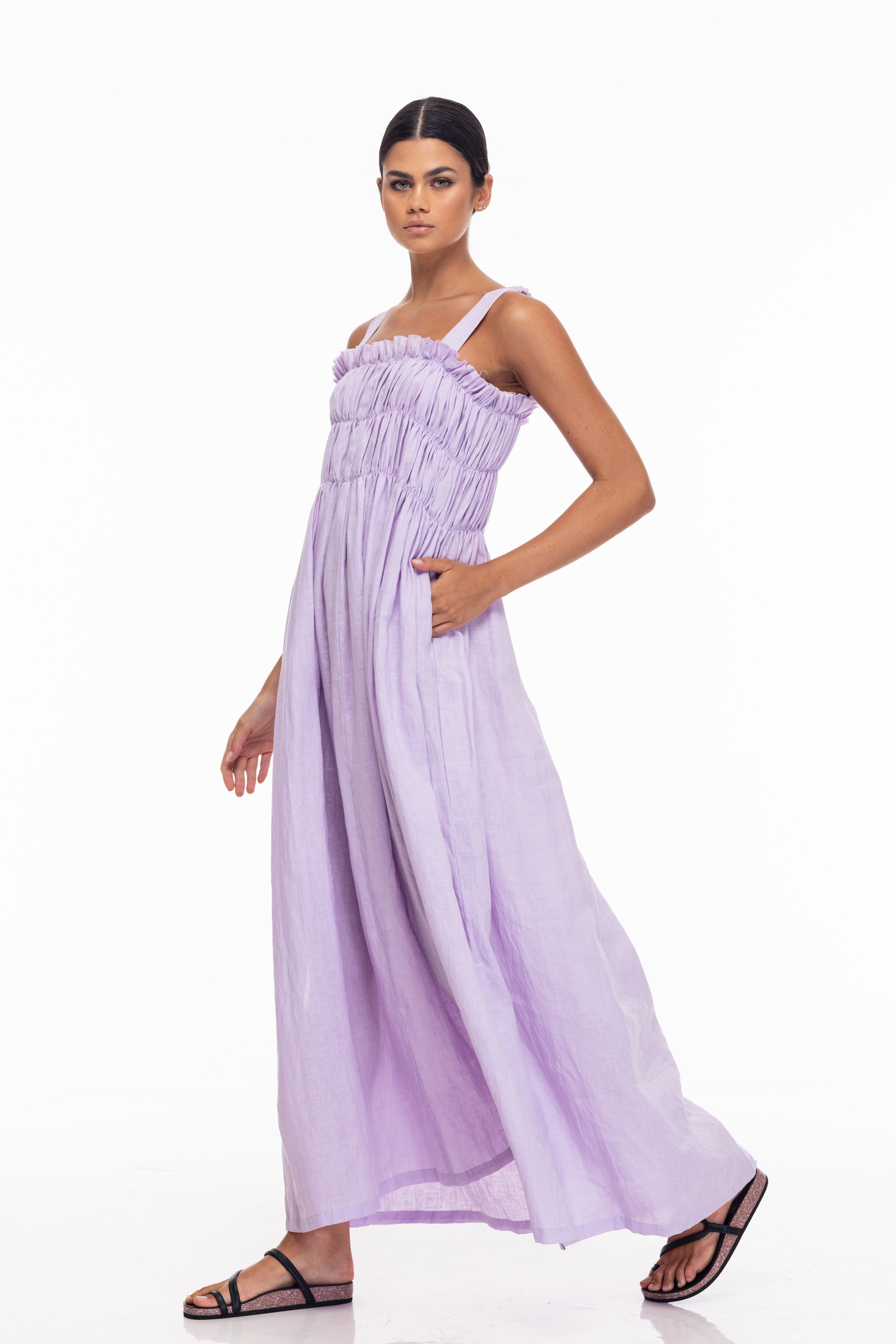 S25/50592 Kiss Me Maxi - Laila Purple