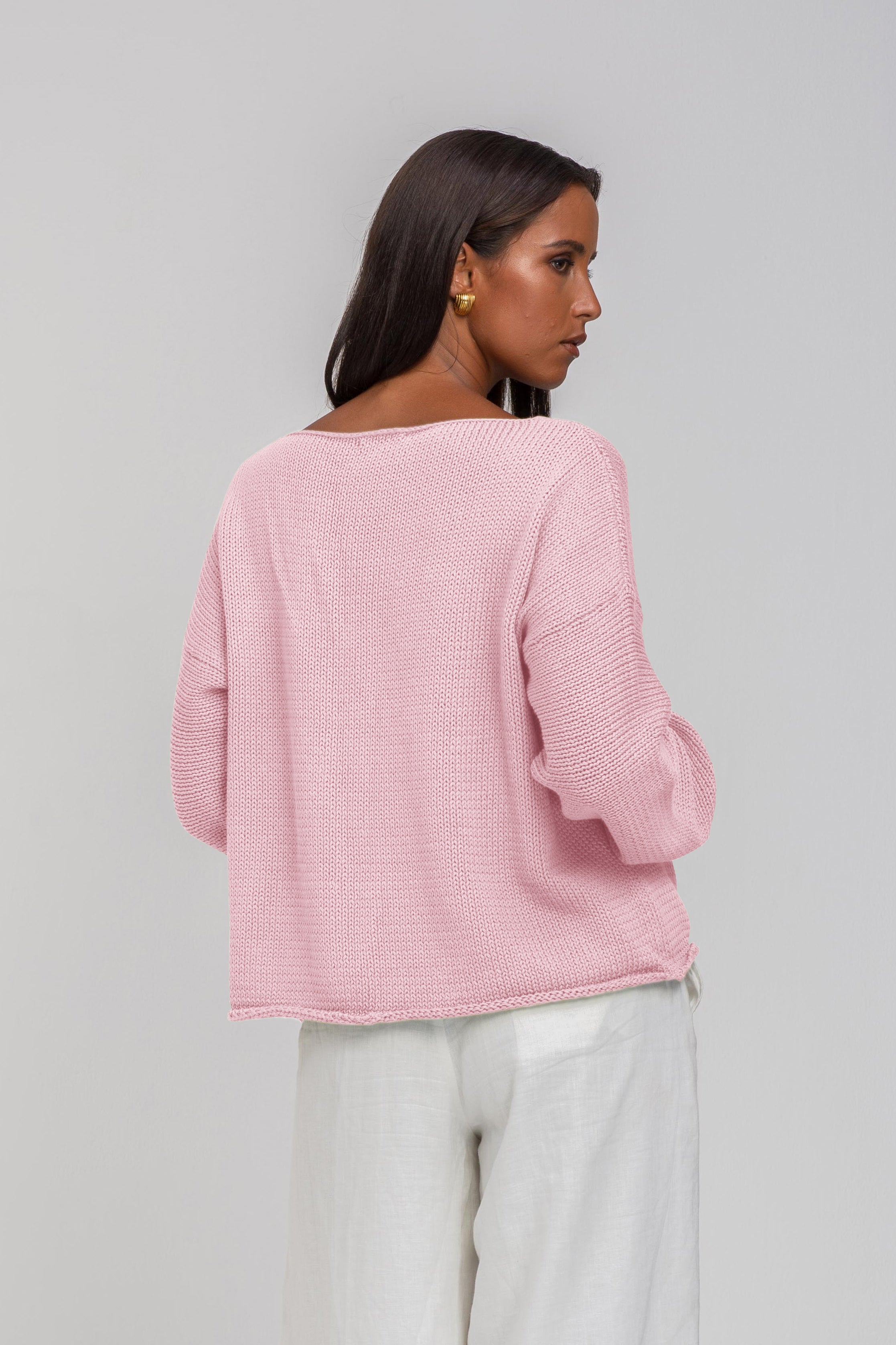 PRE-ORDER Keep Me Close Sweater - Adore Pink