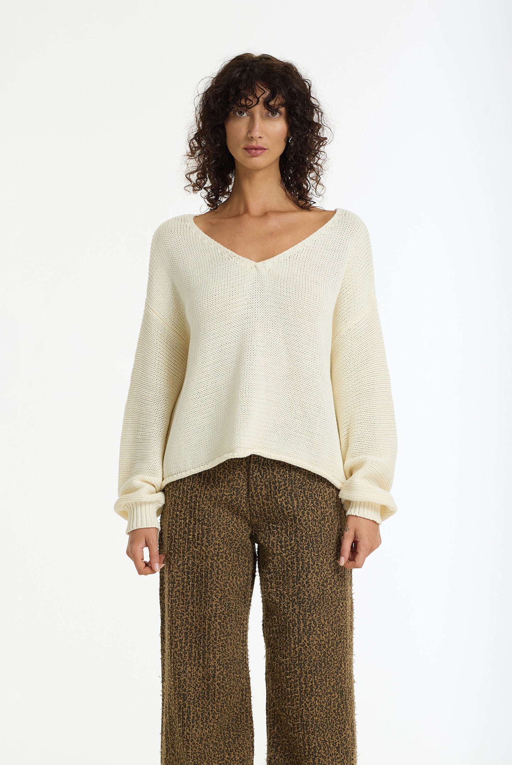 PRE-ORDER Keep Me Close Sweater - Winter White