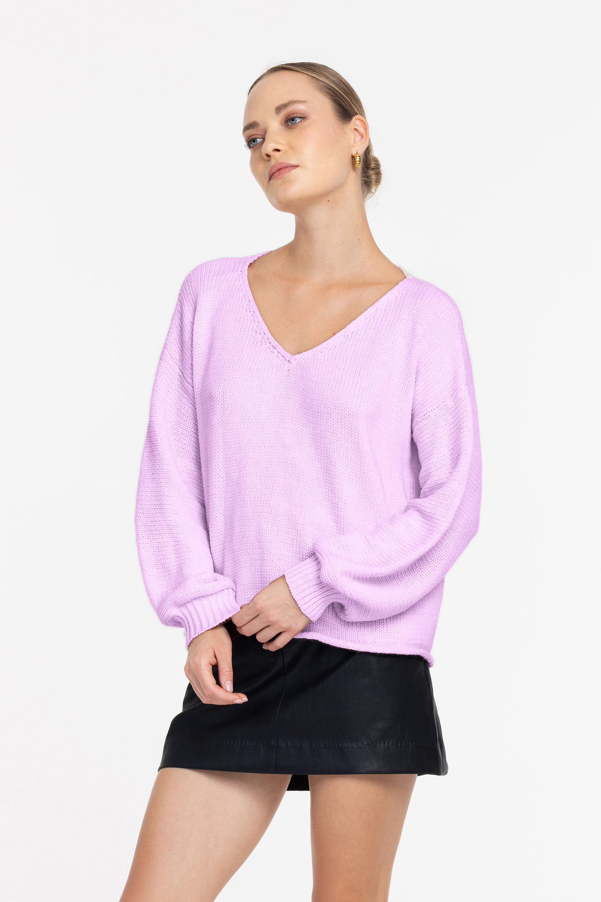 Keep Me Close Sweater - Powder Pink