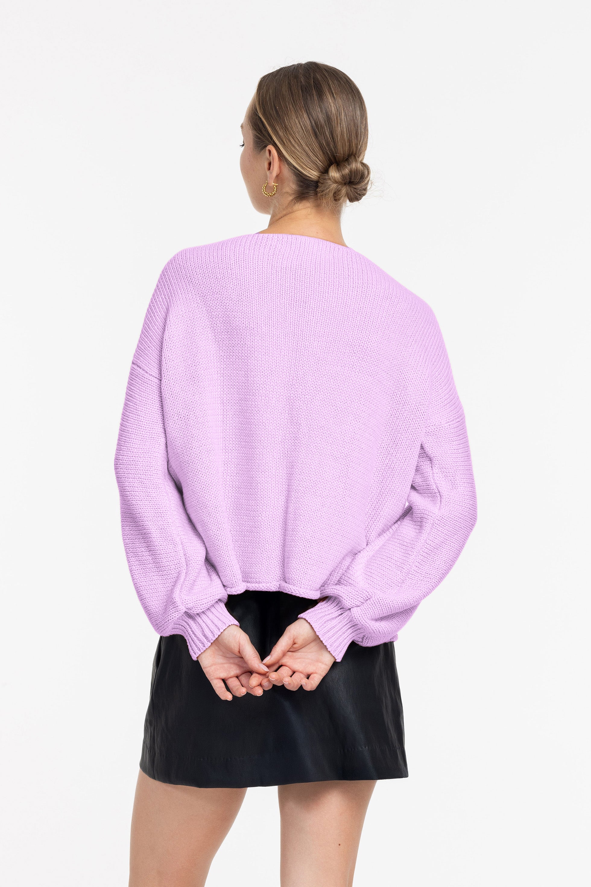 Keep Me Close Sweater - Powder Pink