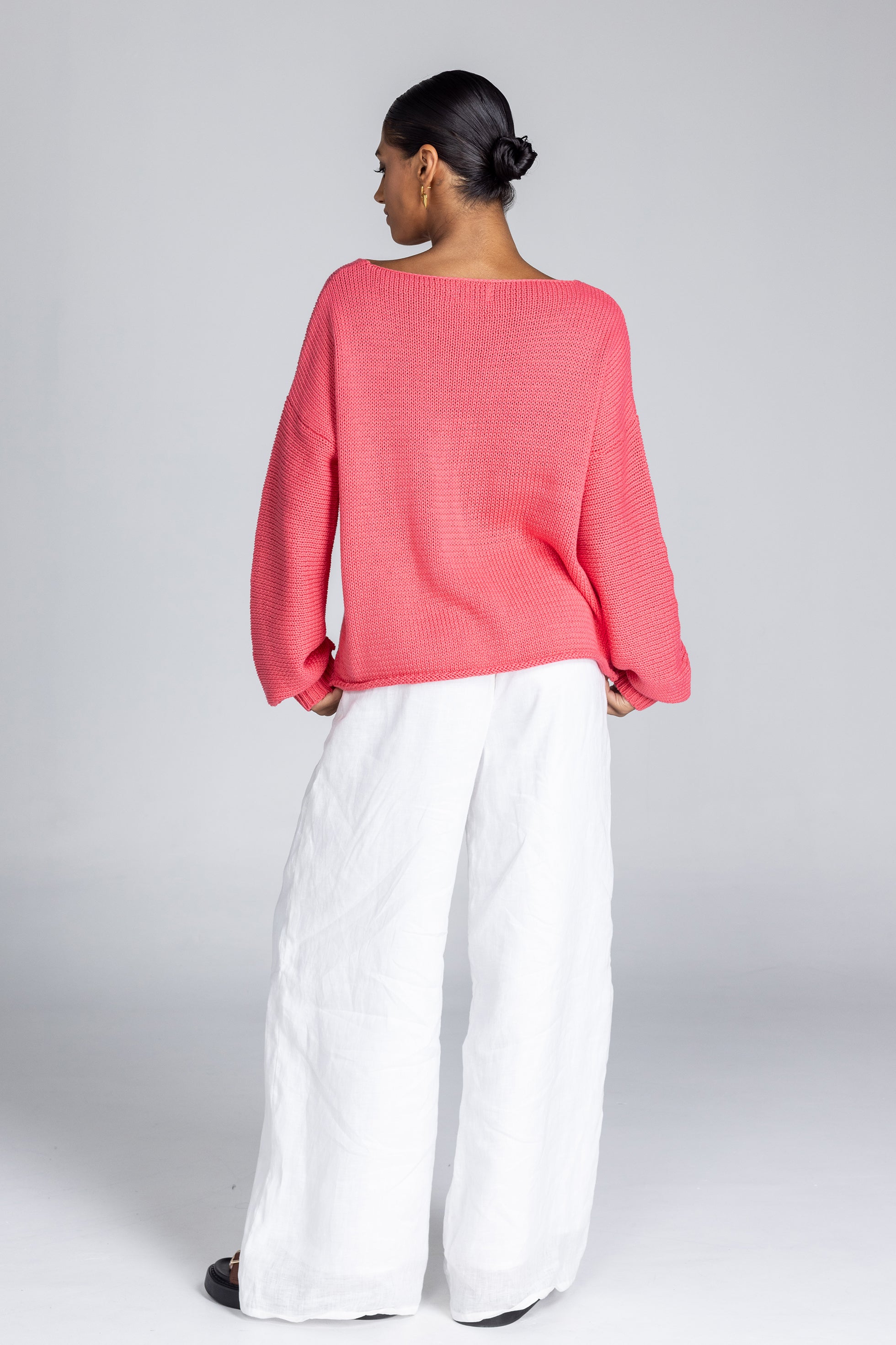 Linen Fever Pant - White