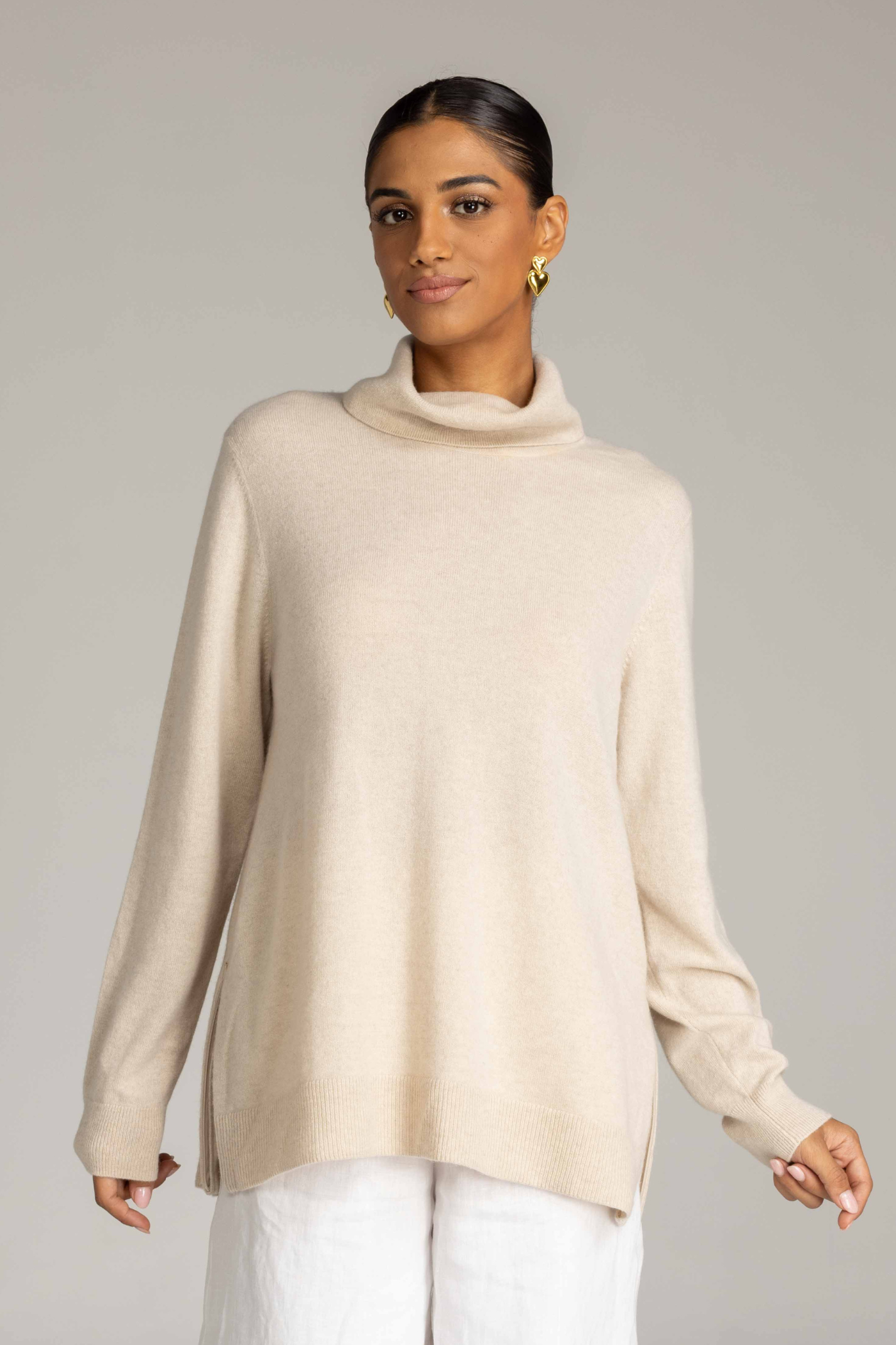 Kendra Sweater - Oatmeal Marle