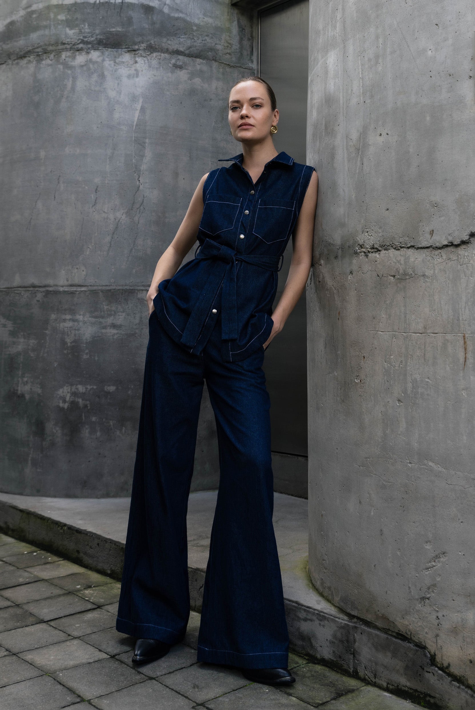 Ozzy Pants - Navy
