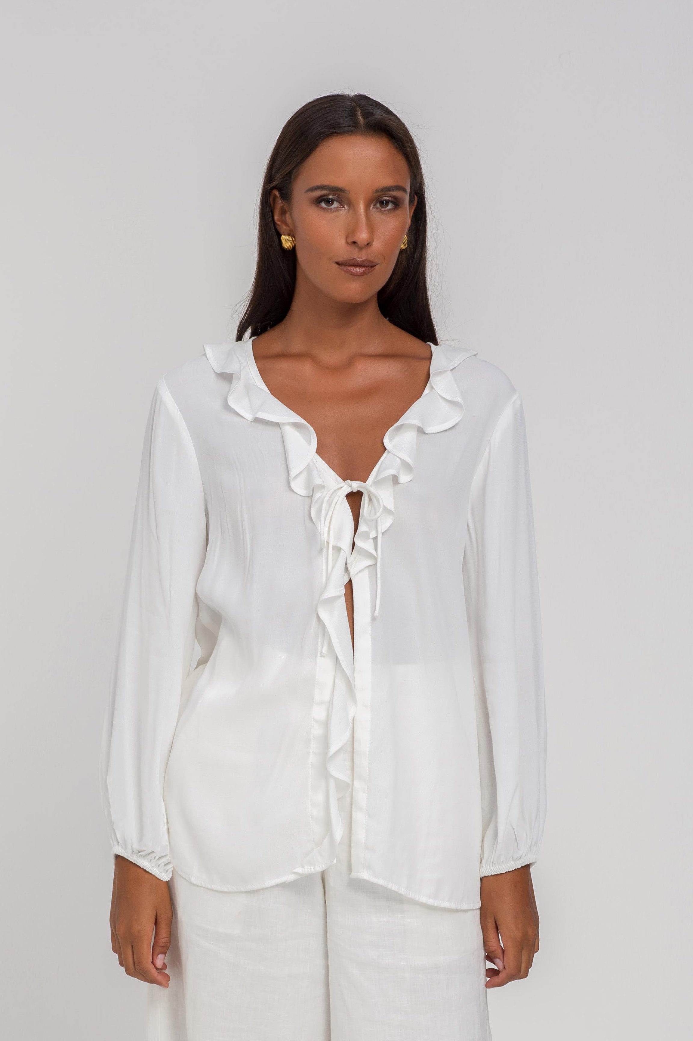 Kismet Blouse - Ivory