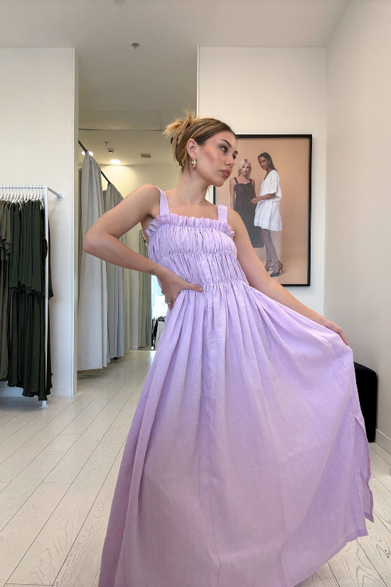 S25/50592 Kiss Me Maxi - Laila Purple