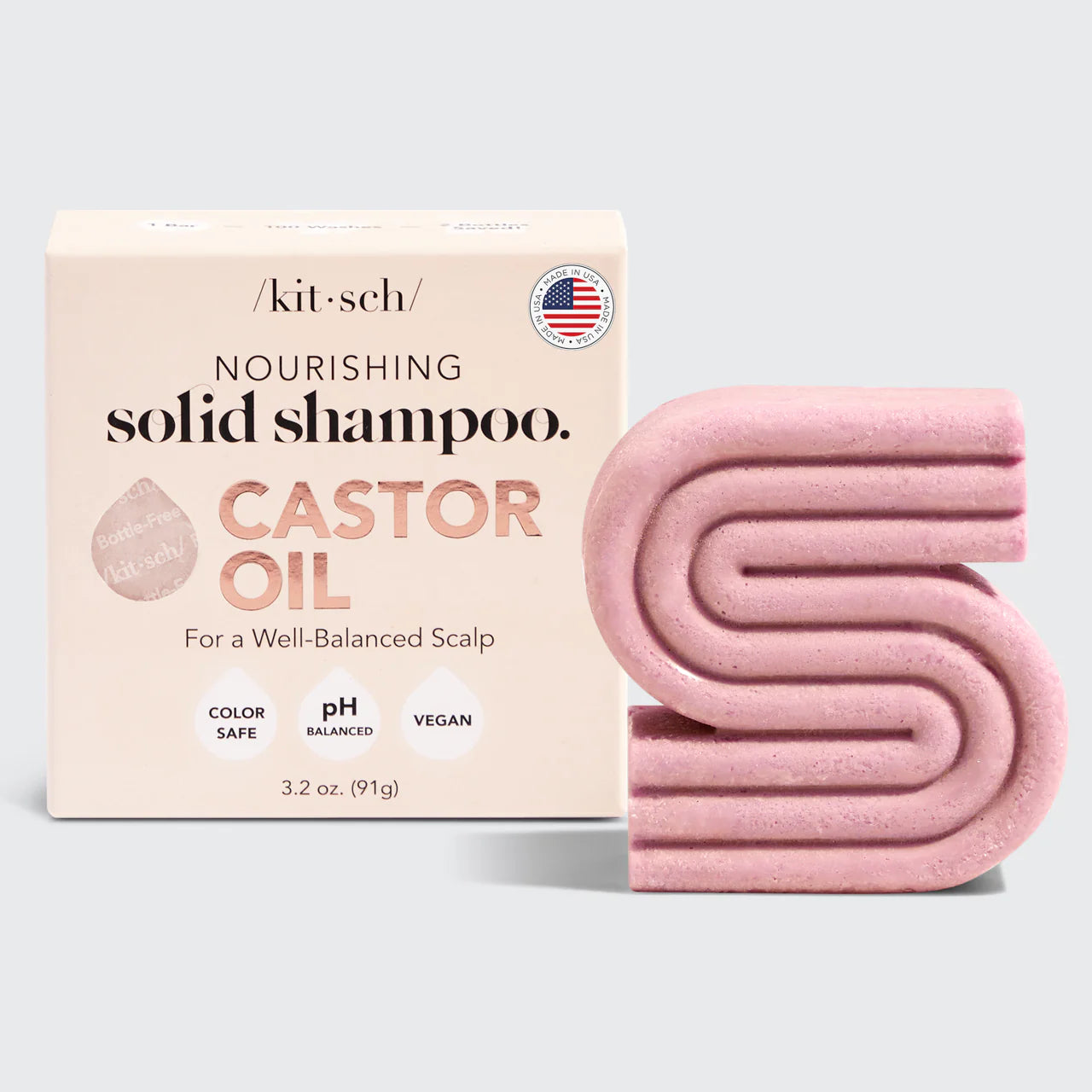 Kitsch Caster Oil Shampoo Bar - Nourishing