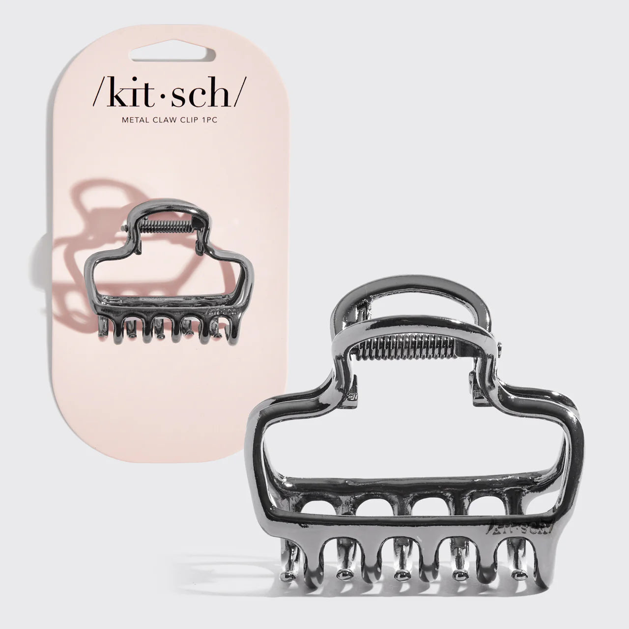 Kitsch Cloud Clip - Hematite Metal